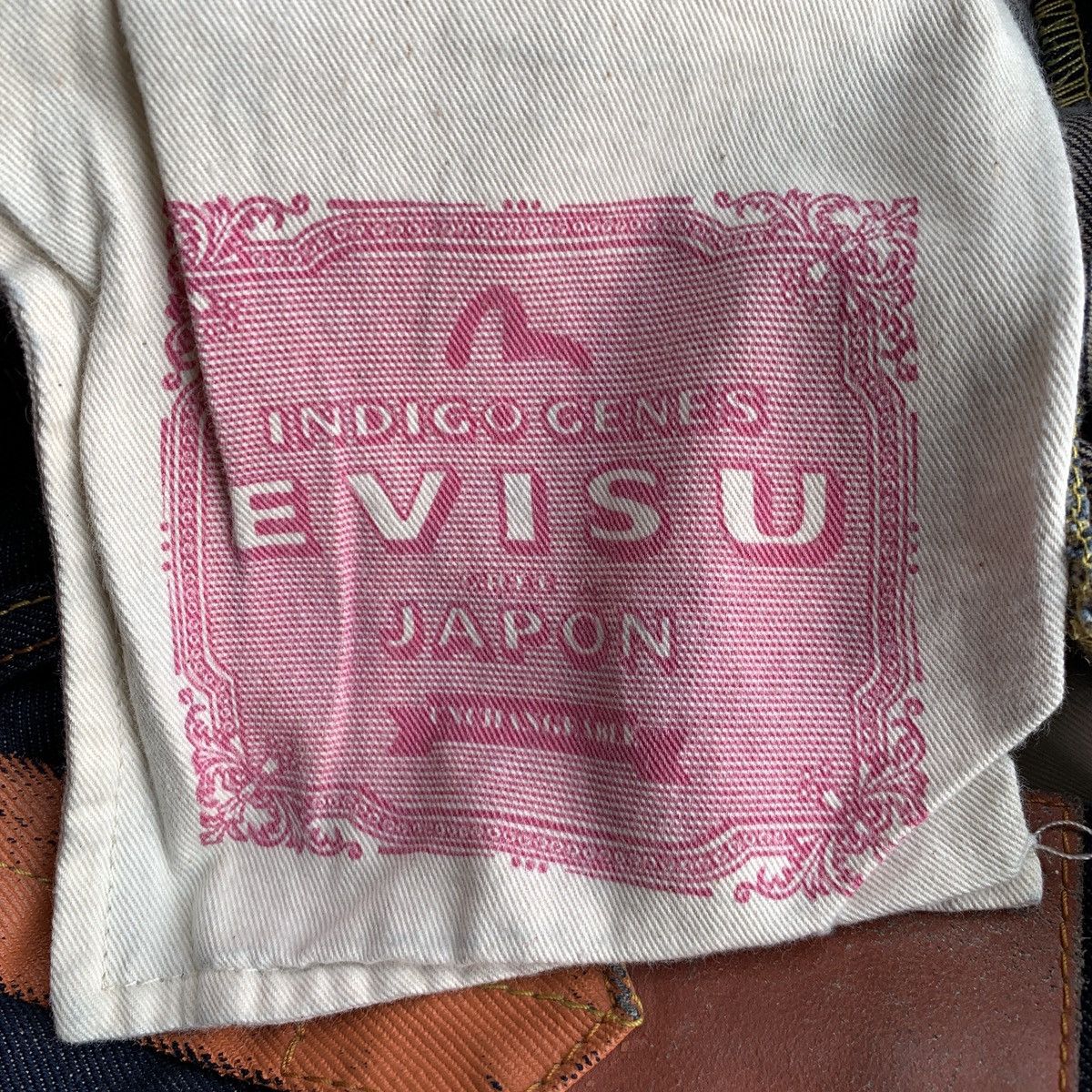 Evisu Vintage Evisu Buckle Back Koi Fish Painted Selvedge Denim Size US 30 / EU 46 - 15 Thumbnail