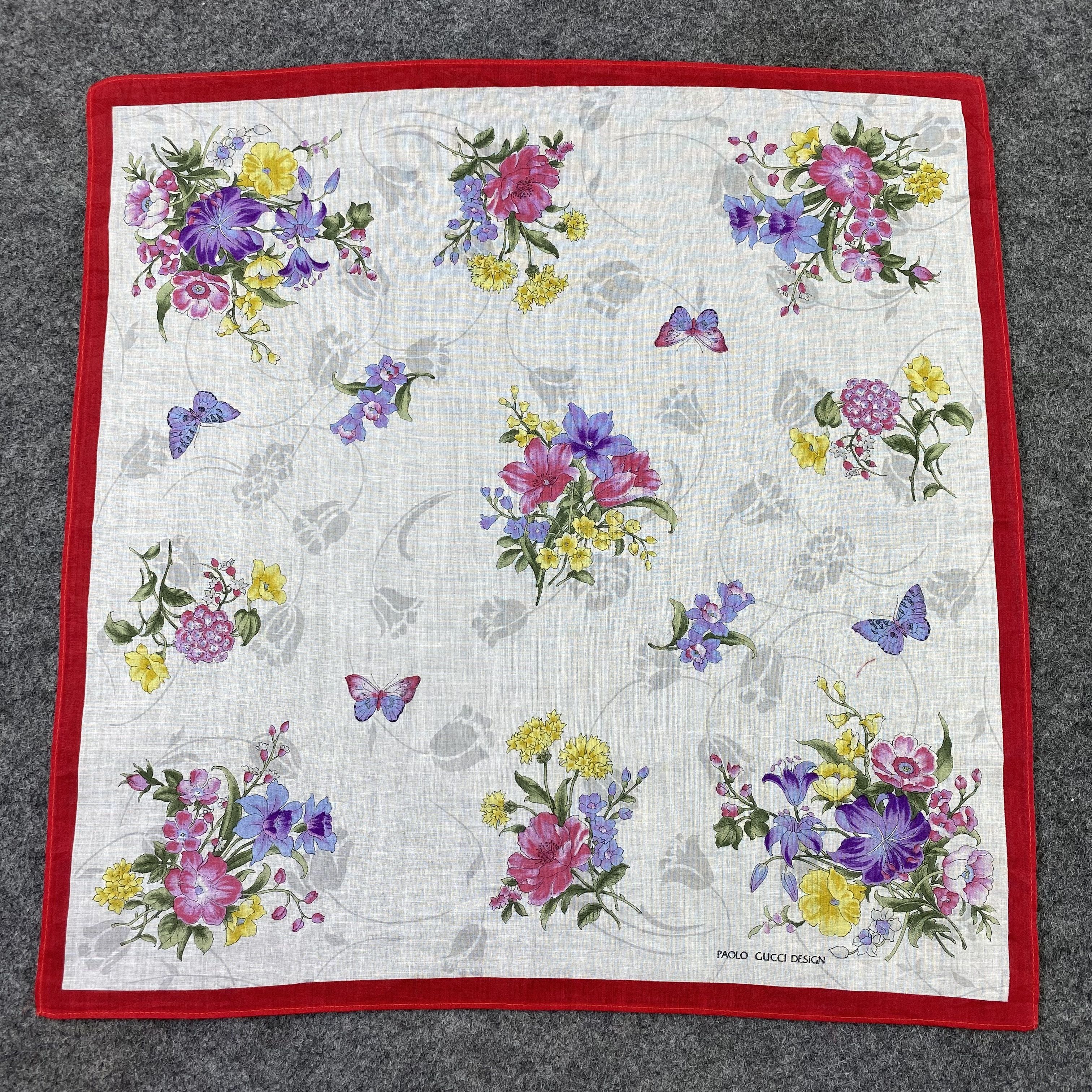 Paolo Gucci Paolo Gucci Handkerchief / Bandana / Neckerchief-B786 Size ONE SIZE - 3 Thumbnail