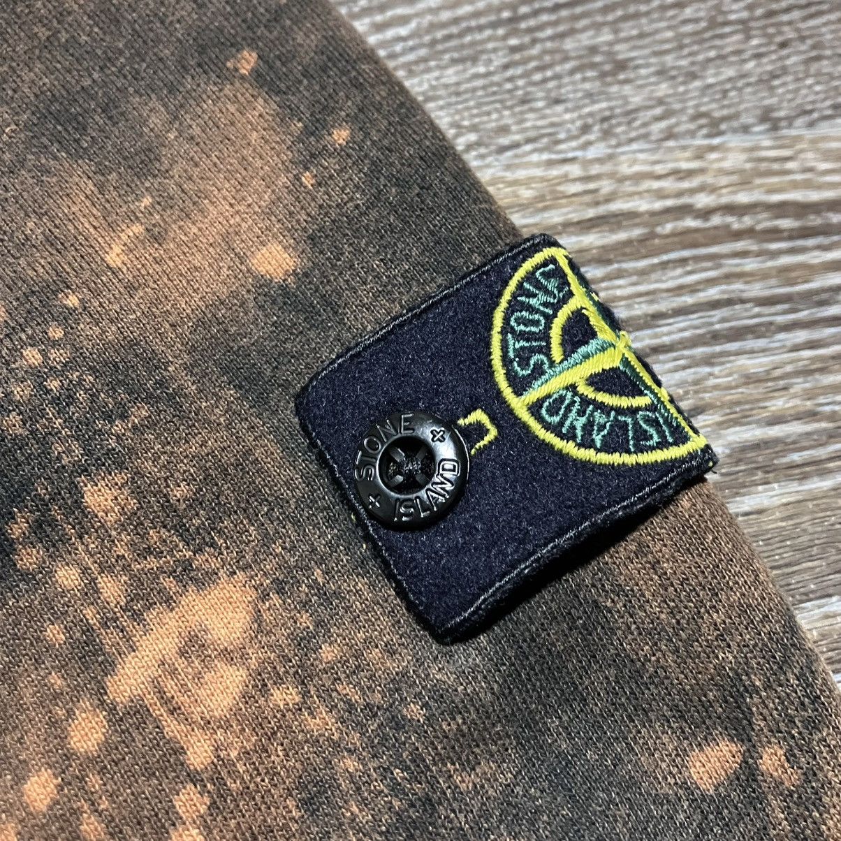 Stone Island Custom🔥 STONE ISLAND Junior Wind Rose Logo Distressed Hoodie Size US S / EU 44-46 / 1 - 15 Thumbnail