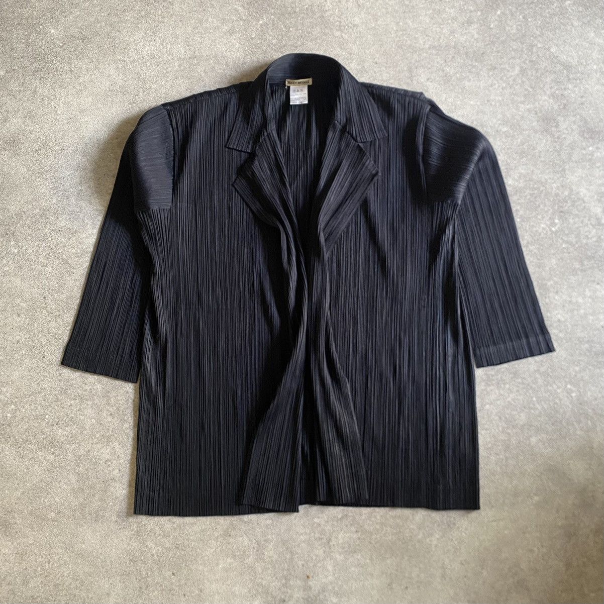 Issey Miyake Issey Miyake Archive Pleats Collar Cardigan Size ONE SIZE - 1 Thumbnail