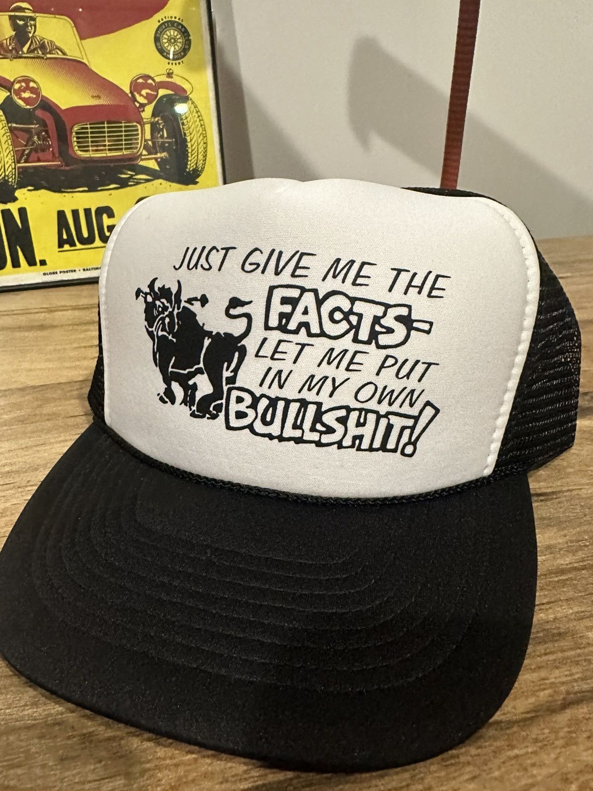 Vintage Vintage Crude Humor Funny Trucker Hat Deadstock Size ONE SIZE - 2 Thumbnail