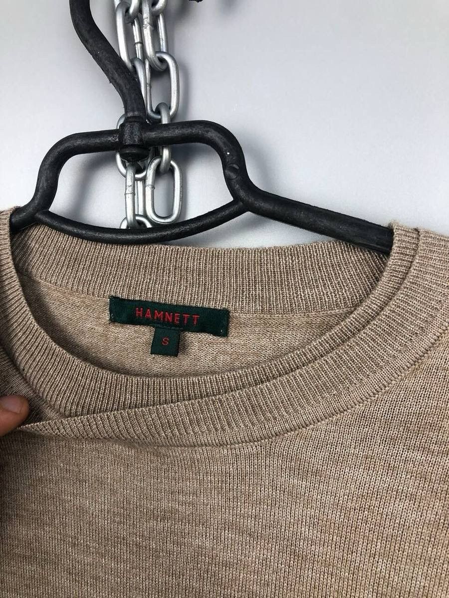 Katharine Hamnett London Hamnett London Crew Neck Merino Wool Long Sleeve Turquoise Size US S / EU 44-46 / 1 - 4 Thumbnail