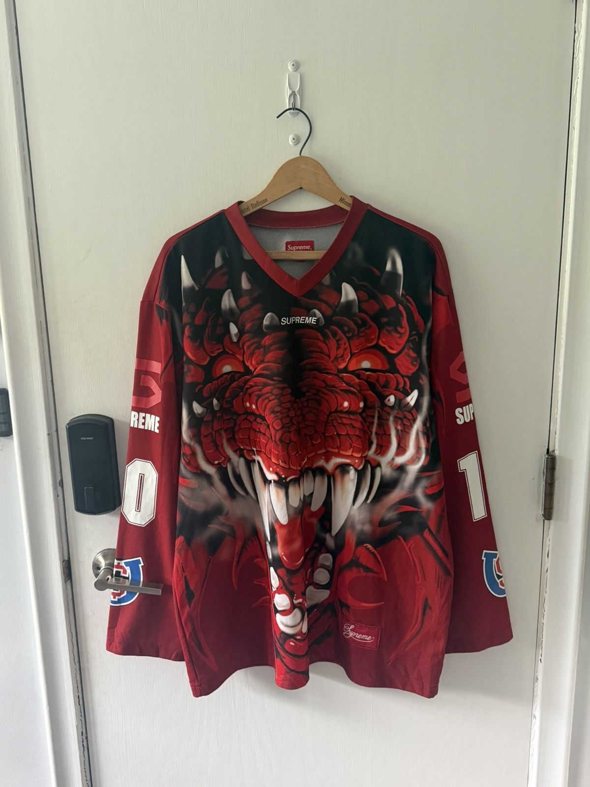 Supreme Dragon Hockey Jersey (FW20) | Grailed