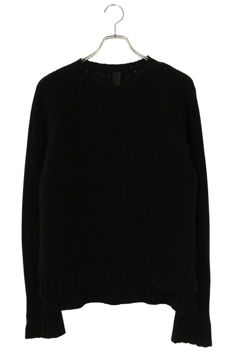 Chrome Hearts Cross Patch Knit Sweater Black Size M