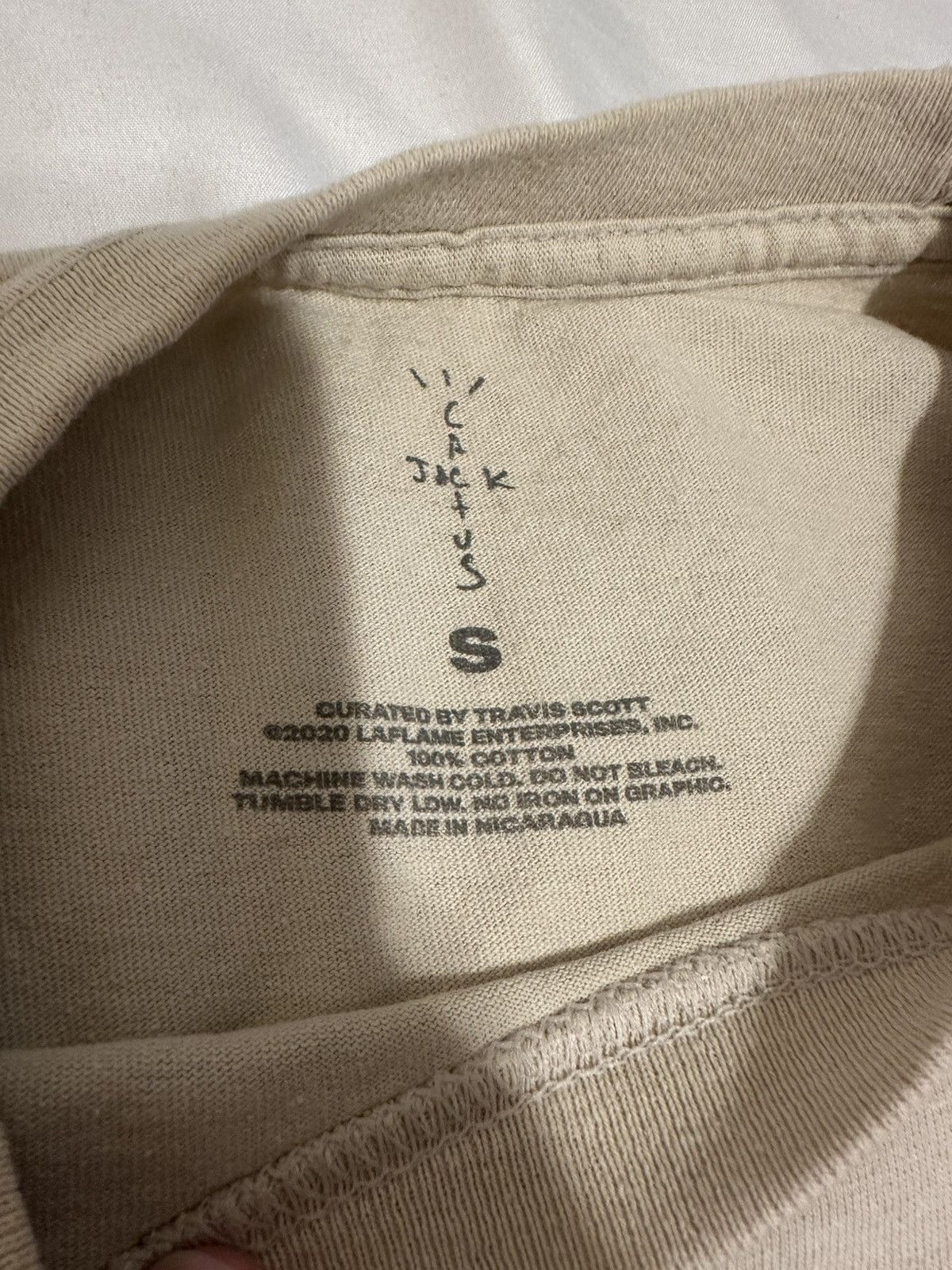 Travis Scott Travis Scott Not A Crime Tee Size US S / EU 44-46 / 1 - 4 Thumbnail