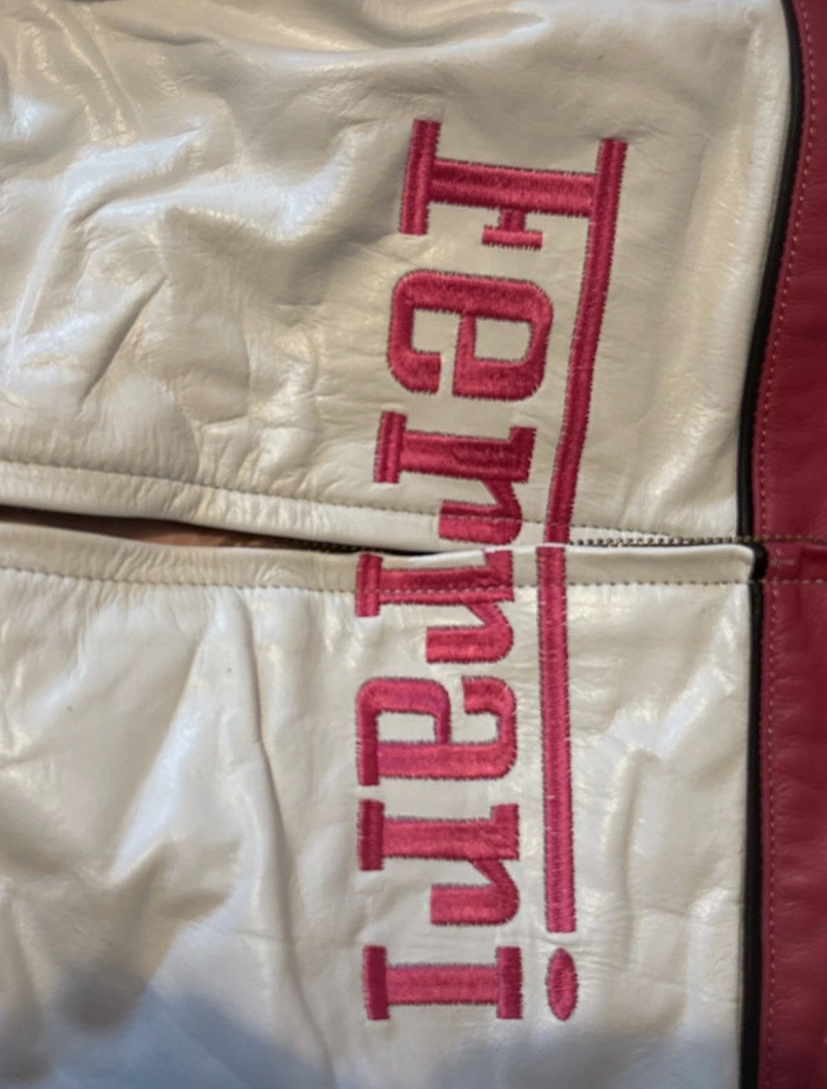 Ferrari Pink and white ferrari leather jacket Size M / US 6-8 / IT 42-44 - 7 Thumbnail