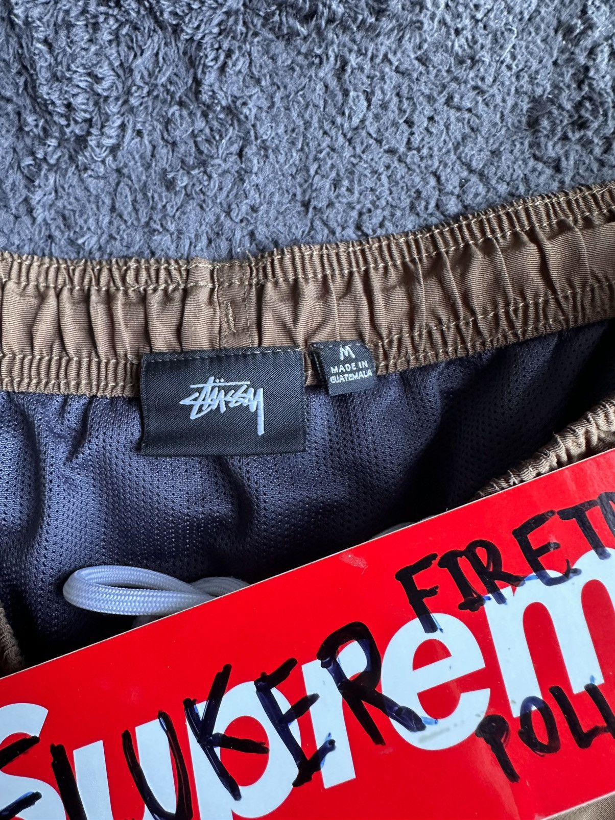 Stussy STUSSY BIG BASIC WATER SHORTS BROWN Size US 33 - 5 Thumbnail