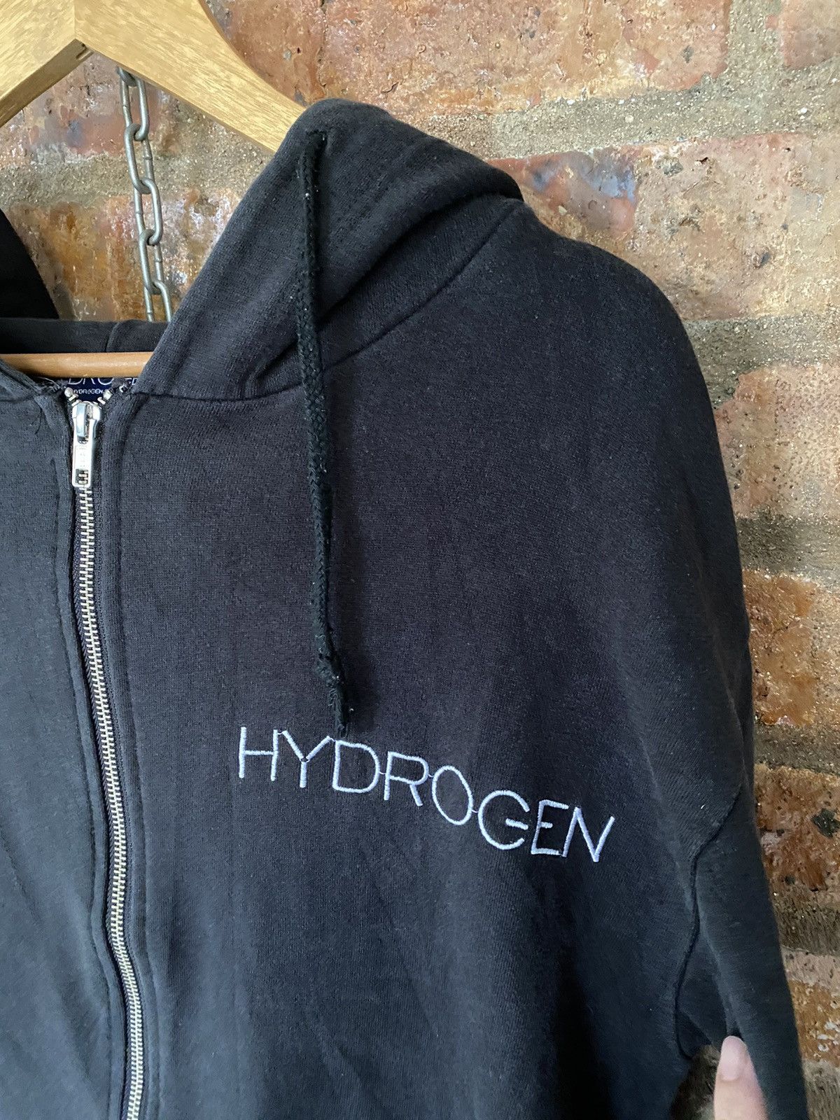 HYDROGEN HYDROGEN CC Chanel parody logo skull hoodie Size US L / EU 52-54 / 3 - 7 Thumbnail