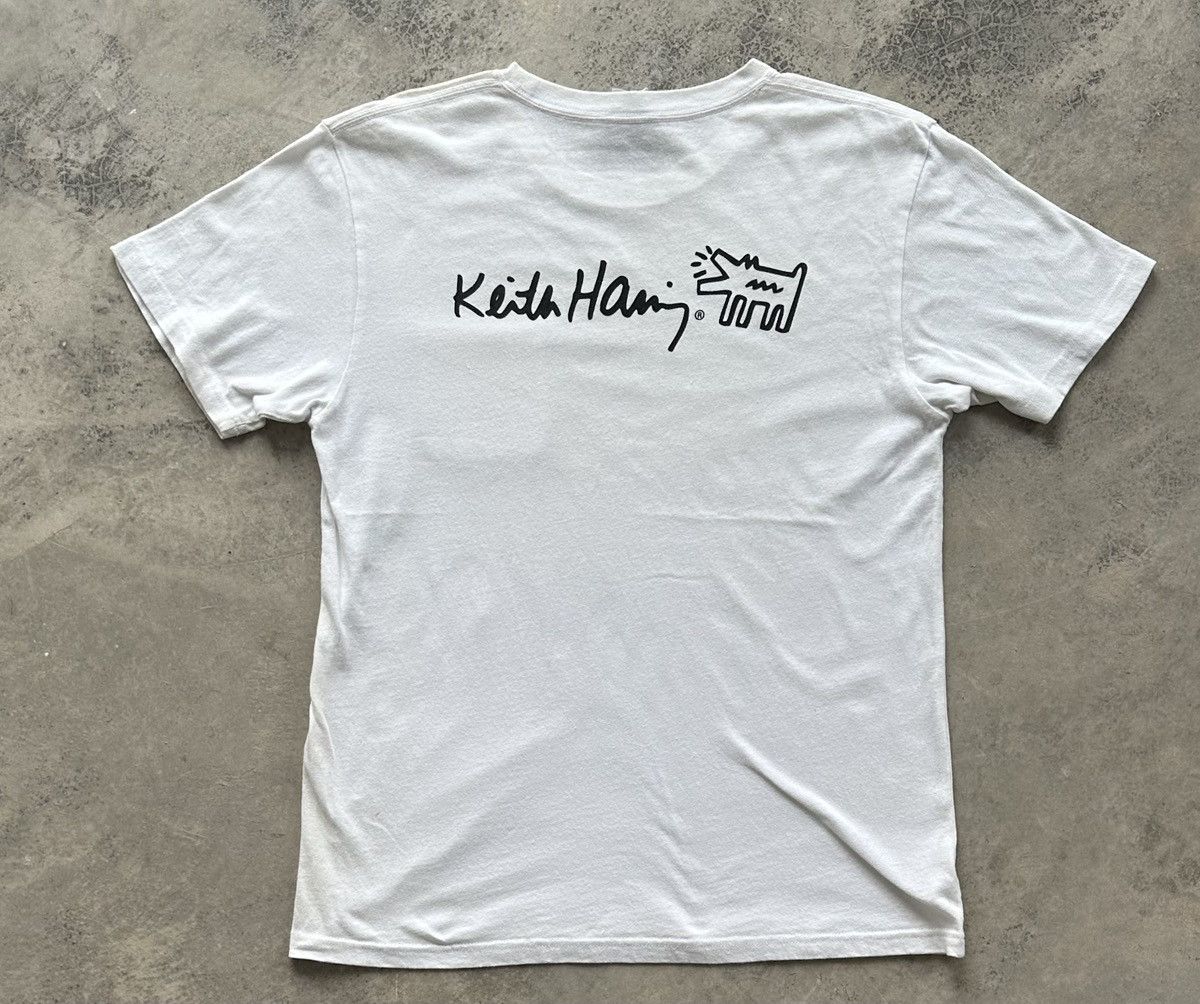 Keith Haring × Vintage RAGEBLUE X KEITH HARING POCKET TEE Size US M / EU 48-50 / 2 - 1 Thumbnail