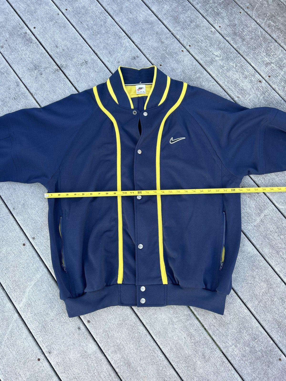 Nike × Vintage Vintage Nike university of Michigan jacket Size US L / EU 52-54 / 3 - 5 Thumbnail