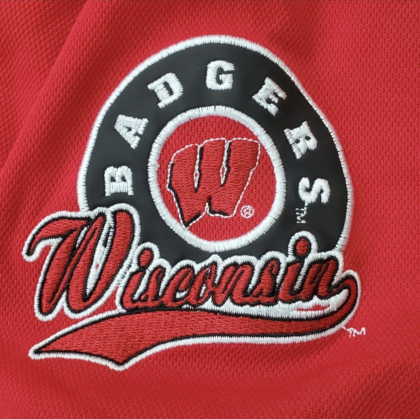Starter Vtg Wisconsin Badgers Starter Baseball Jersey NCAA Y2K Red Size US L / EU 52-54 / 3 - 8 Thumbnail