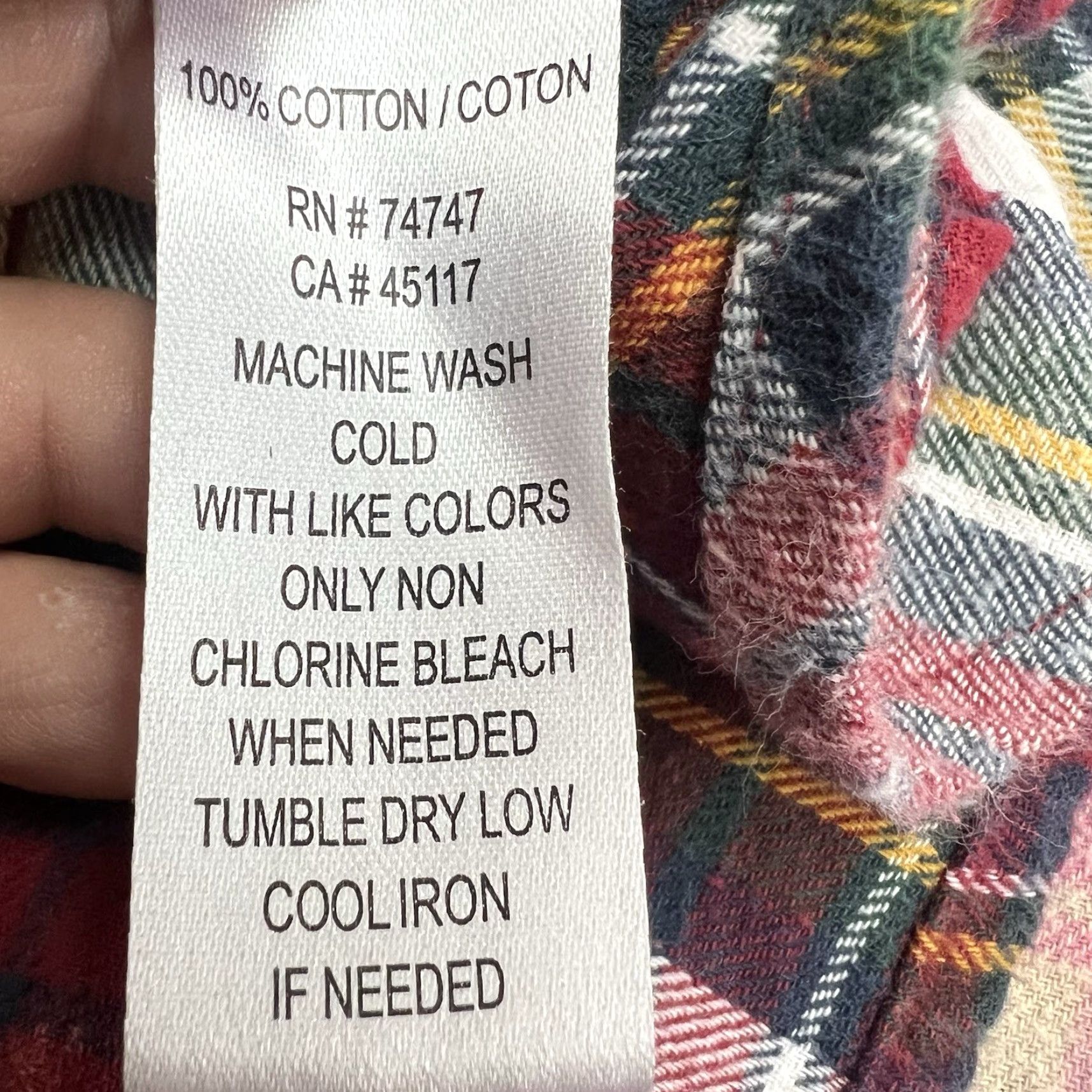 Vintage Natural Reflections Smiley Face Flannel Shirt Small Red Plaid Boho Grunge Womens Size S / US 4 / IT 40 - 7 Thumbnail