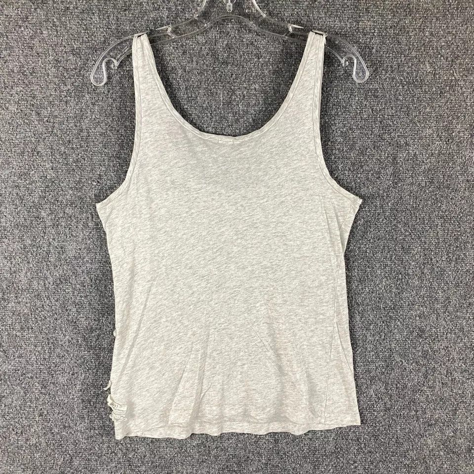 J.Crew J Crew Tank Top Women's Medium Gray Casual Cotton Adults M Size M / US 6-8 / IT 42-44 - 7 Thumbnail