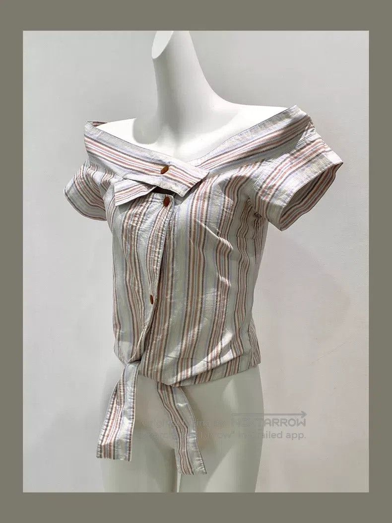 Vivienne Westwood Vivienne Westwood Striped short-sleeved shirt vintage anti Size M / US 6-8 / IT 42-44 - 9 Thumbnail