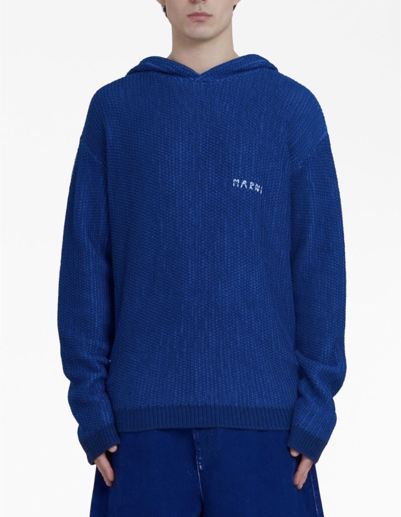 Marni ⚠️$2.1K VALUE⚠️ Knit Longsleeve Hoodie Size US M / EU 48-50 / 2 - 2 Thumbnail