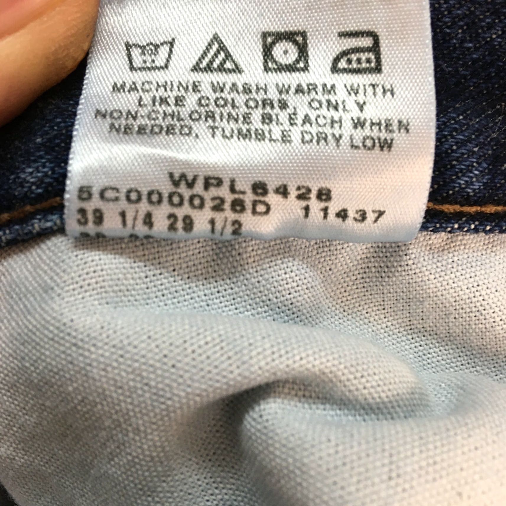 Vintage Riders Jeans Main Selling Point: Casual Straight Relaxed Leg Flat Front Denim Blue Jeans 18P Mens Size 18 Blue Size 40" / US 18 - 6 Thumbnail