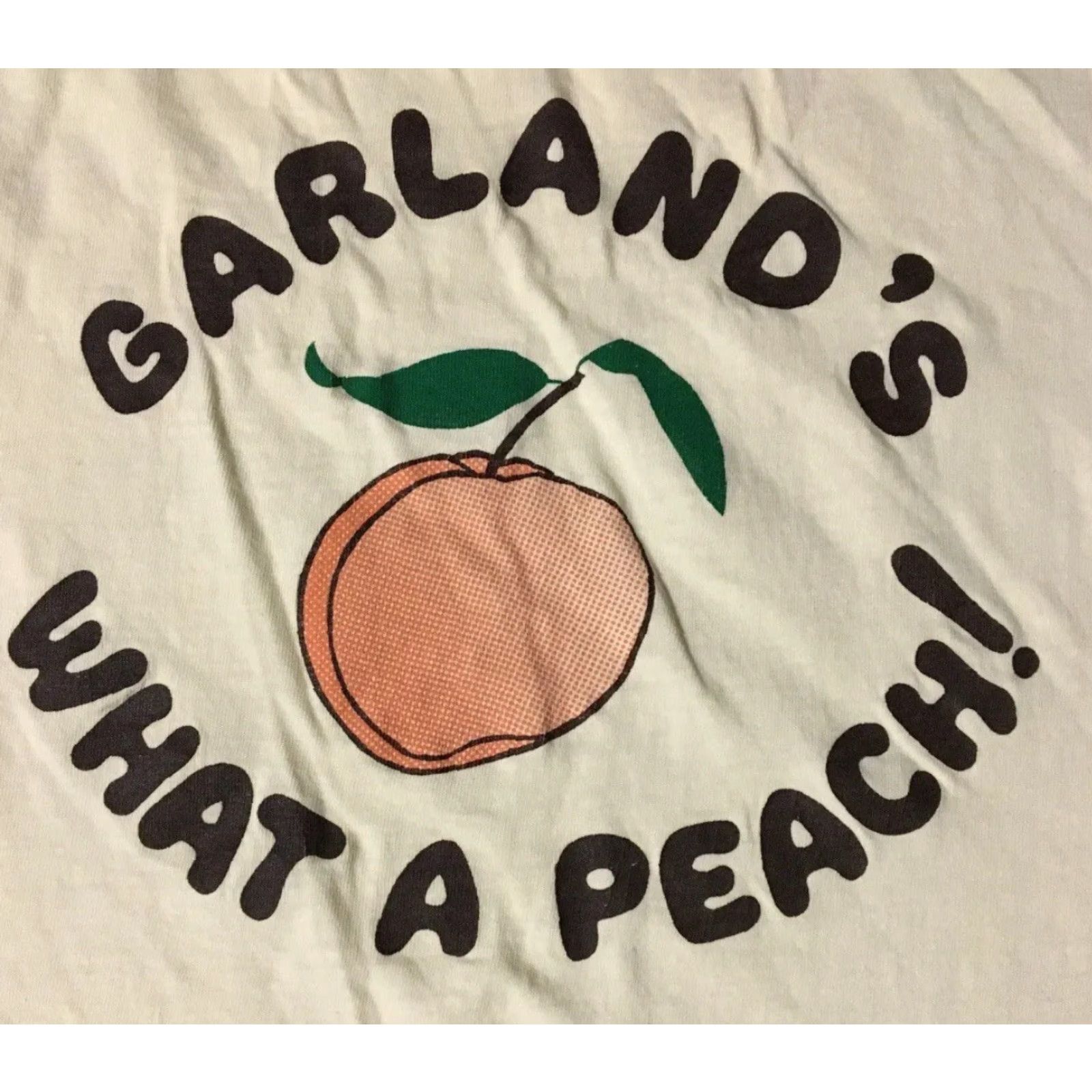 Vintage Vtg 80s Garlands Lodge What A Peach Shirt XL Sedona Arizona Fruit Biker Grunge Size US XL / EU 56 / 4 - 3 Thumbnail