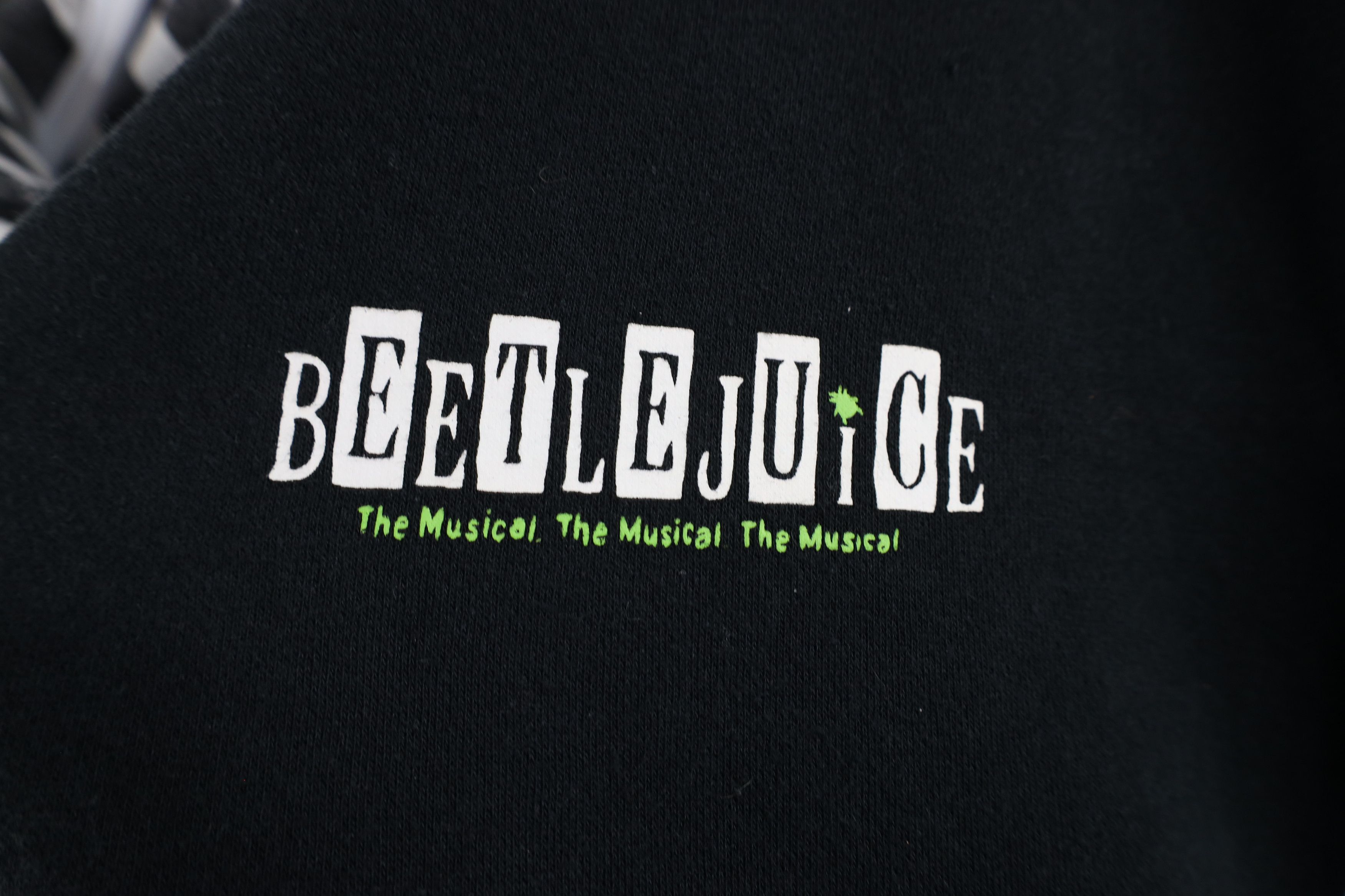 Vintage Vintage Out Beetlejuice The Musical Full Zip Hoodie Black Size US L / EU 52-54 / 3 - 4 Thumbnail