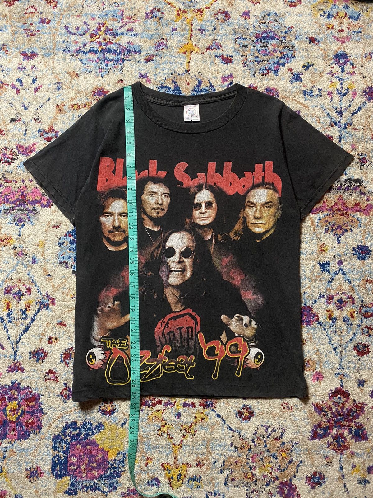 Band Tees Vintage Black Sabbath Ozzfest 99 Delta Pro Weight SS Tees M Size US M / EU 48-50 / 2 - 8 Thumbnail