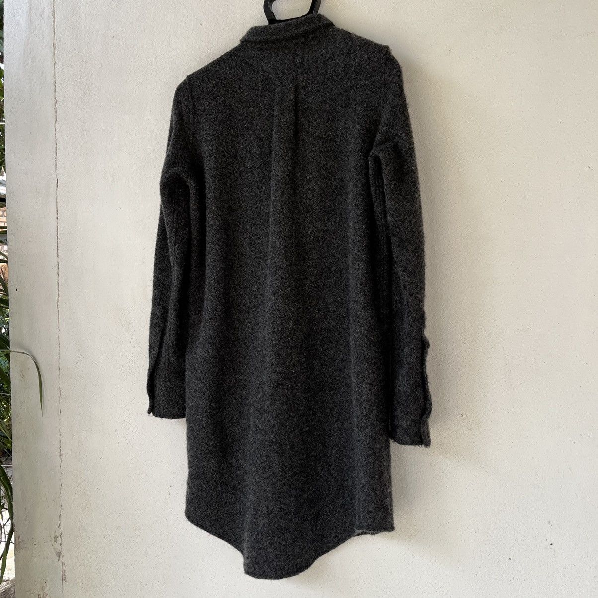 Japanese Brand R&D.M.Co- Oldman’s Tailor Premium Wool Tweed Duster Size S / US 4 / IT 40 - 6 Thumbnail
