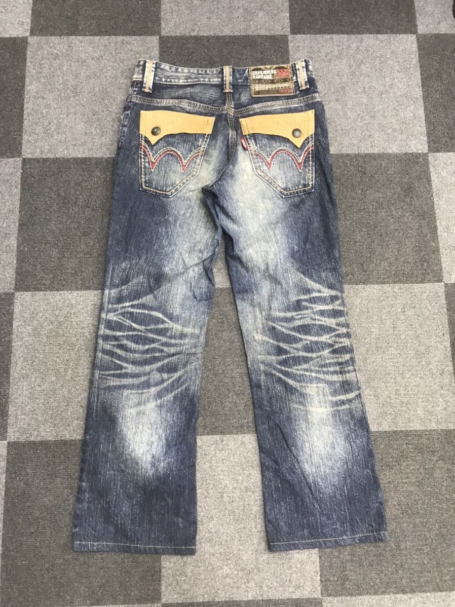 Edwin 💥FLARE💥VTG EDWIN FLARE BLUE WASH NAVAJO Denim Size US 32 / EU 48 - 8 Thumbnail