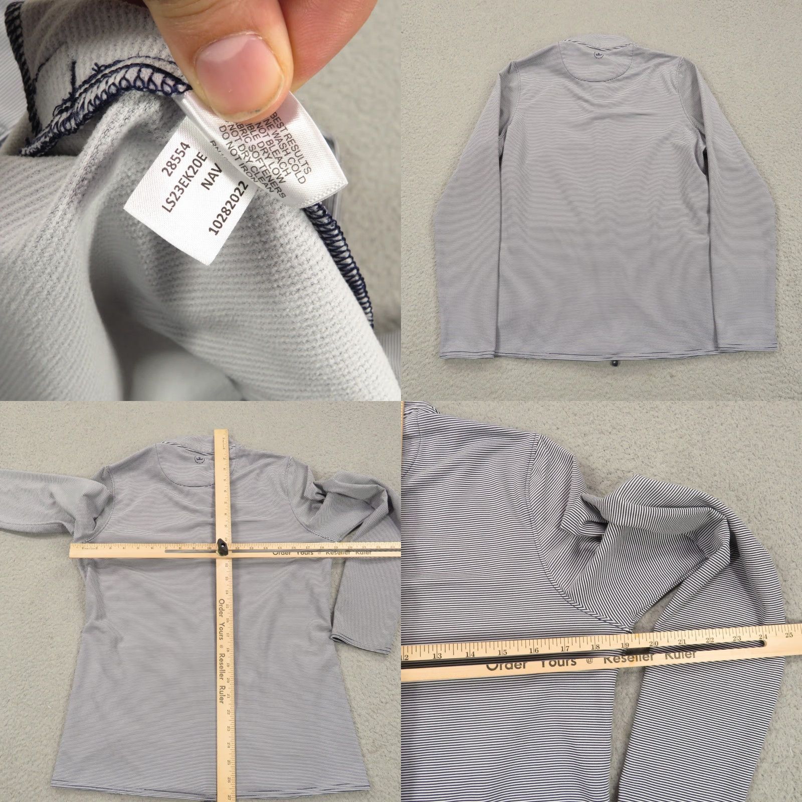 Peter Millar Peter Millar Jacket Women Medium White Navy Baltusrol Performance Katy Golf UPF Size M / US 6-8 / IT 42-44 - 8 Thumbnail