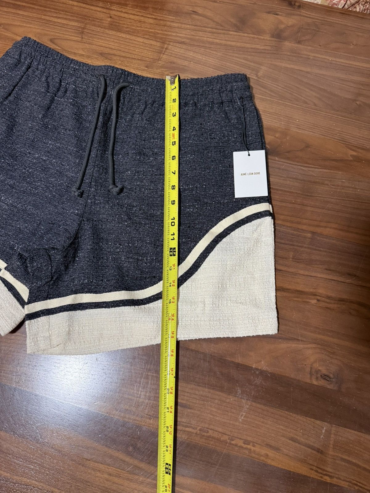 Aime Leon Dore Aime Leon Dore ALD Boucle Basketball Short Charcoal Sz Large Size US 34 / EU 50 - 7 Thumbnail