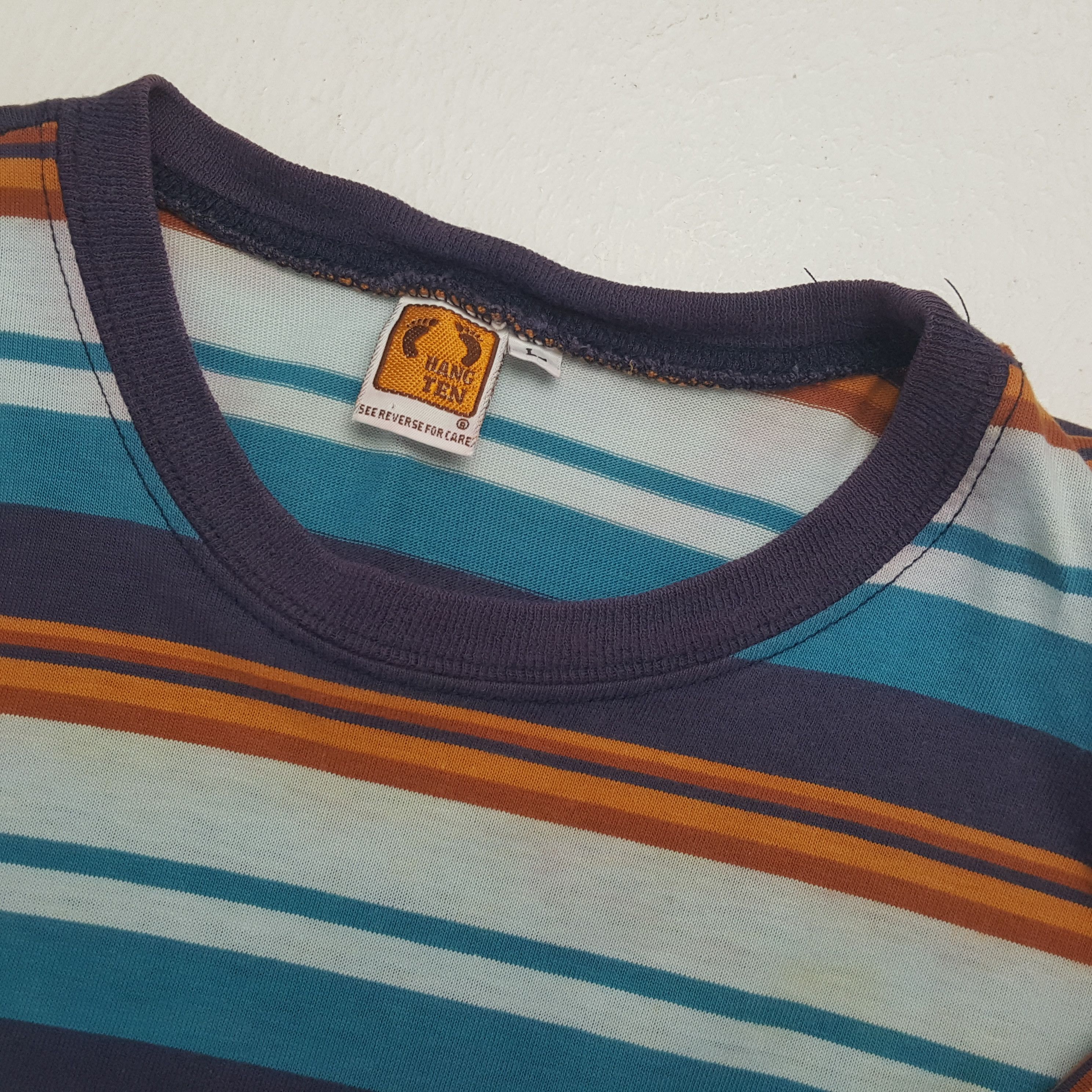 Hang Ten × Vintage Vintage HANG TEN Streetwear Skateboard Style T-Shirts Size US L / EU 52-54 / 3 - 7 Thumbnail