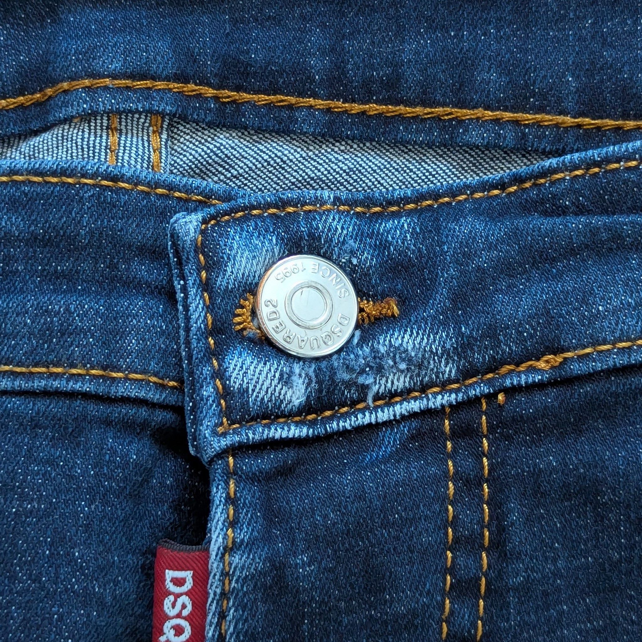 Dsquared2 DSQUARED2 Tidy Biker Jean Canadian Label Made In Italy Pants Size US 34 / EU 50 - 3 Thumbnail