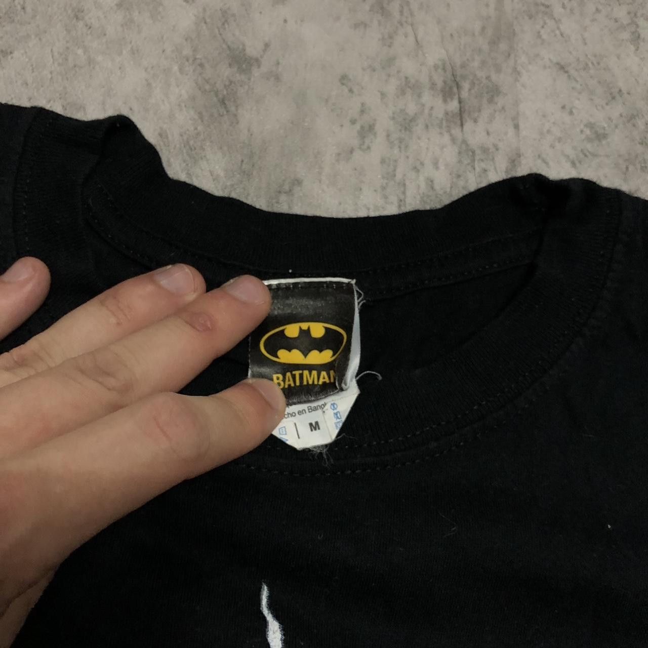 Other Black Batman tee with skull design, 2000s style #GothFashion Size US M / EU 48-50 / 2 - 3 Thumbnail