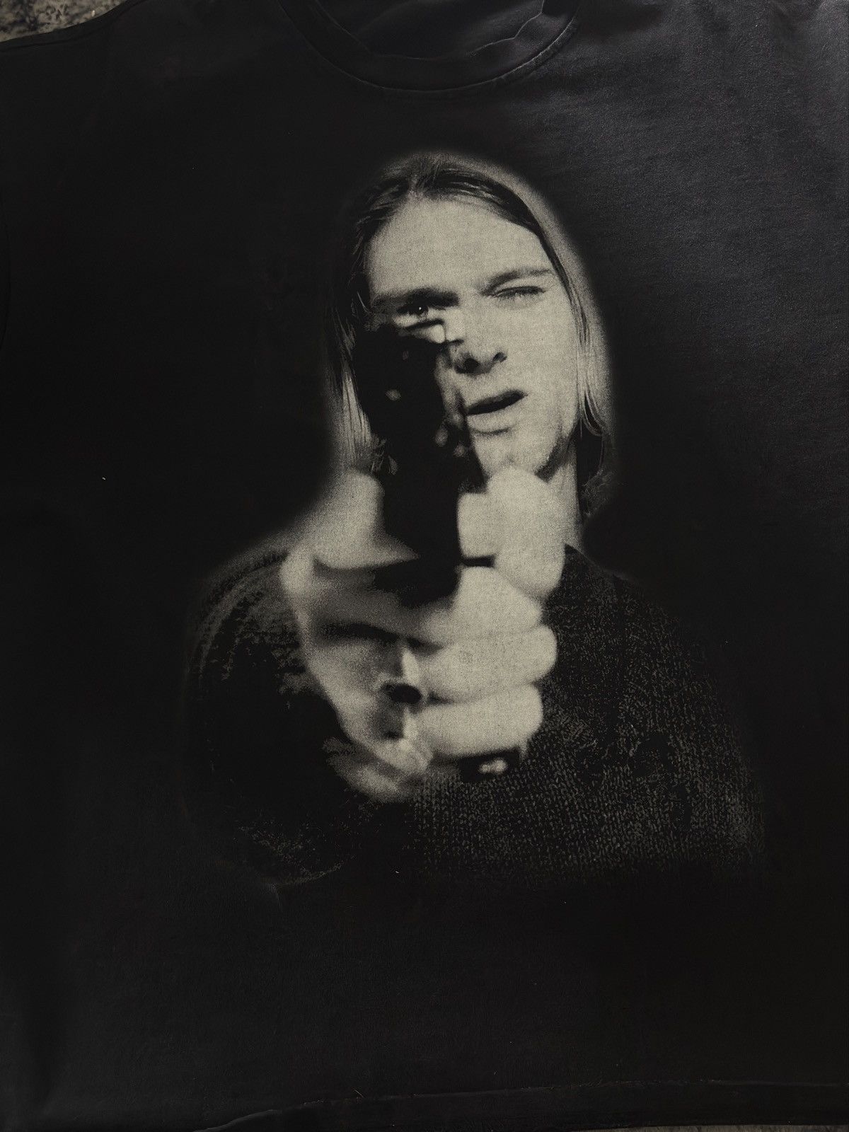 Other Kurt Cobain Nirvana Gun tee Size US XL / EU 56 / 4 - 2 Thumbnail