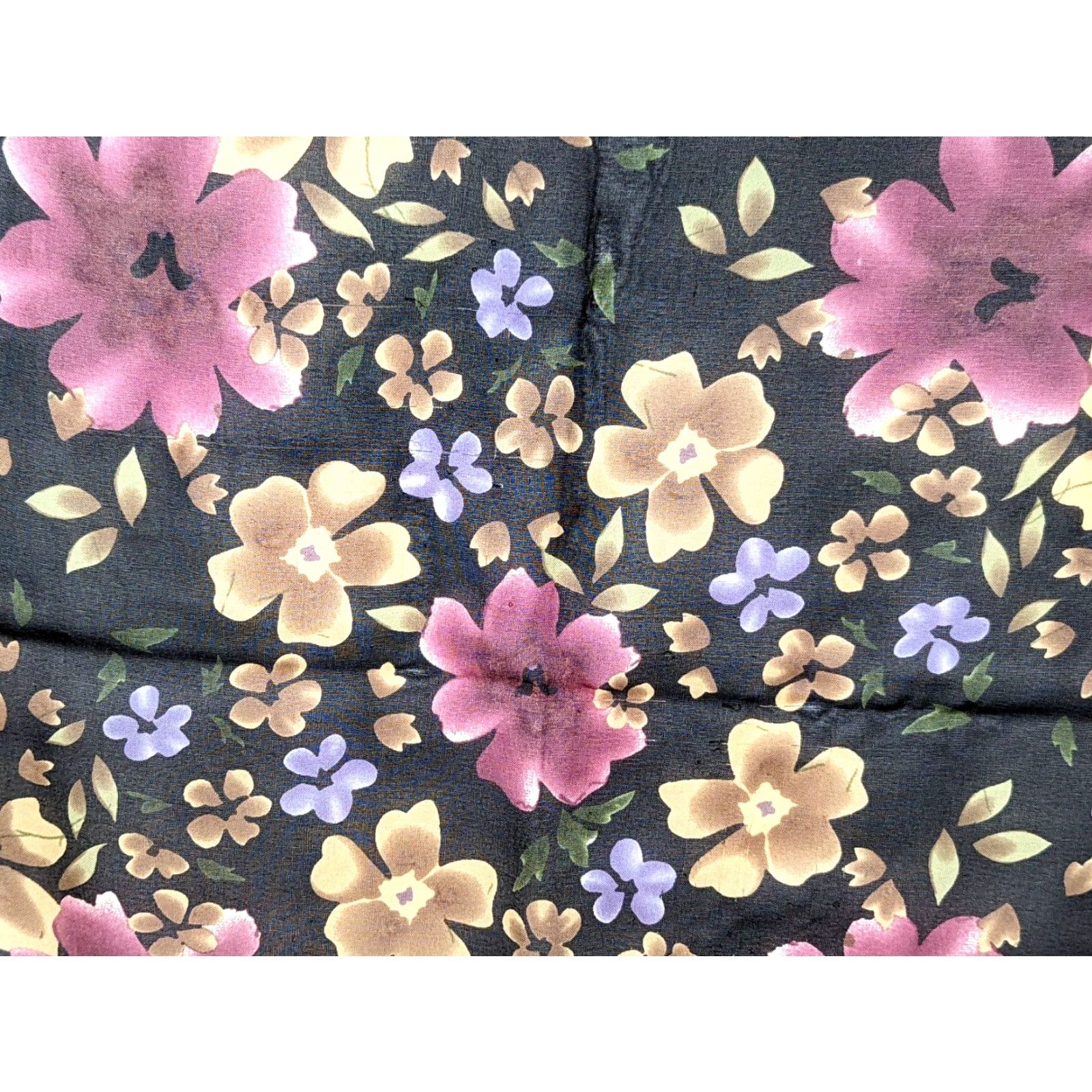 Vintage VINTAGE BLACK FLORAL SQUARE SHEER WRAP SHAWL 100% POLYESTER KOREA CP22 User: VINTAGE BLACK FLORAL SQUARE SHEER WRAP SHAWL 100% POLYESTER KOREA CP22 Size ONE SIZE - 2 Thumbnail