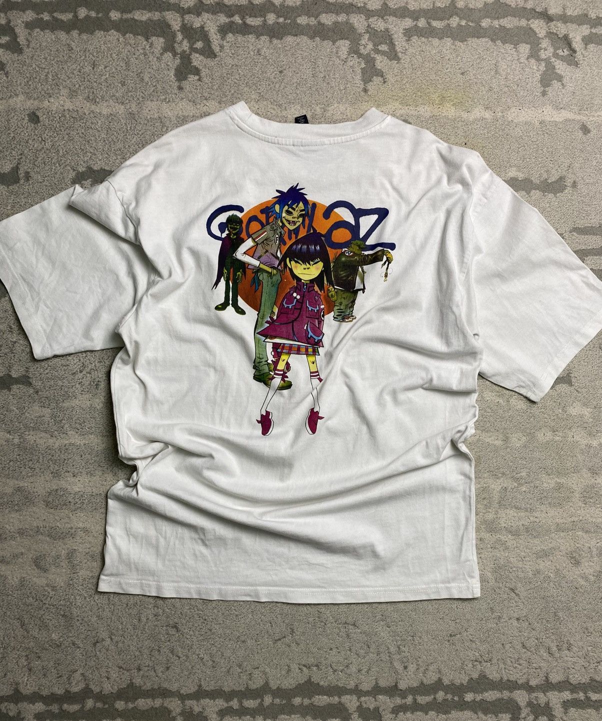 H&M H/M x Gorillaz Copyright 2022 White Tshirt Size US L / EU 52-54 / 3 - 5 Thumbnail