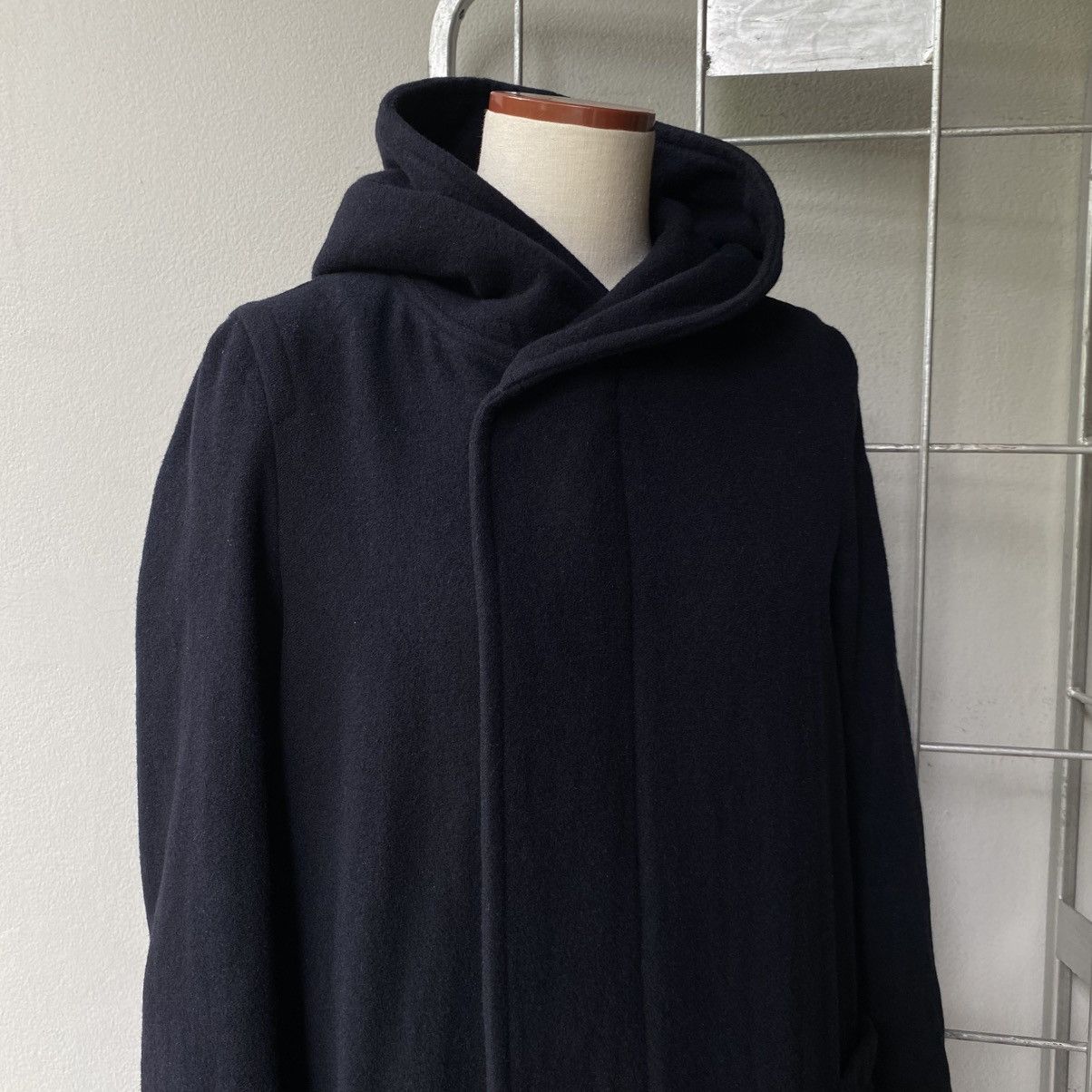 Zucca ZUCCA Black Wool Coat Size M / US 6-8 / IT 42-44 - 13 Thumbnail