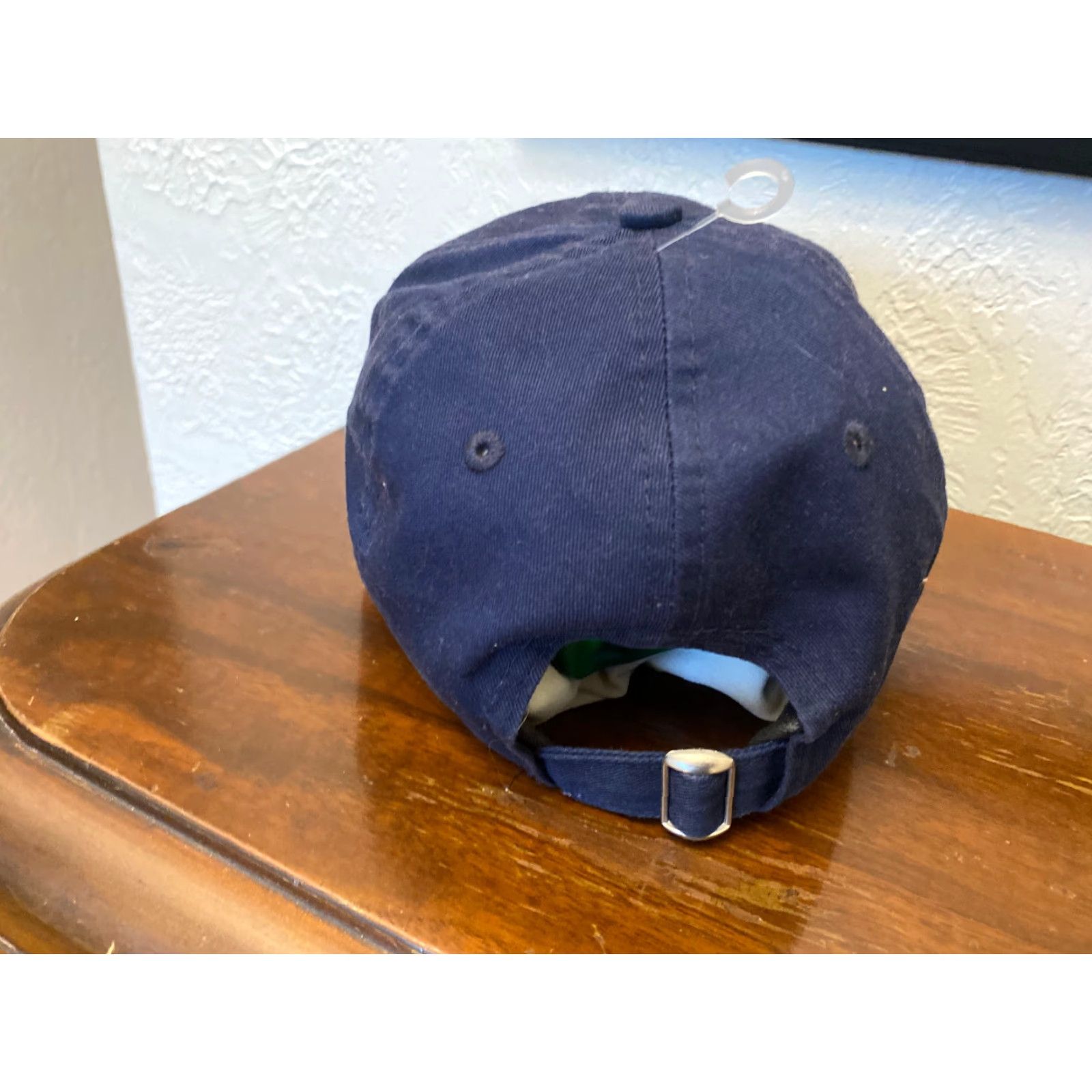 New Era VINTAGE Washington Wizards Logo New Era Strapback Hat Blue 9 Twenty Unisex Adults Adjustable Twill Cotton Baseball Cap 90s Basketball Mens/Womens Size ONE SIZE - 3 Thumbnail