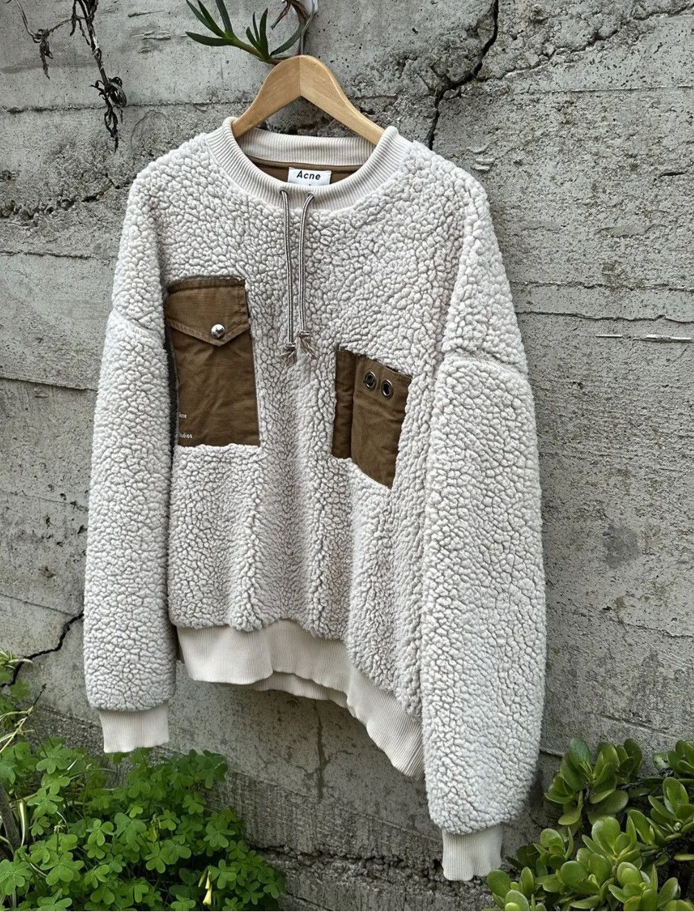 Acne Studios RARE GRAIL Acne Studios oversized teddy fleece sweater Size US M / EU 48-50 / 2 - 1 Thumbnail