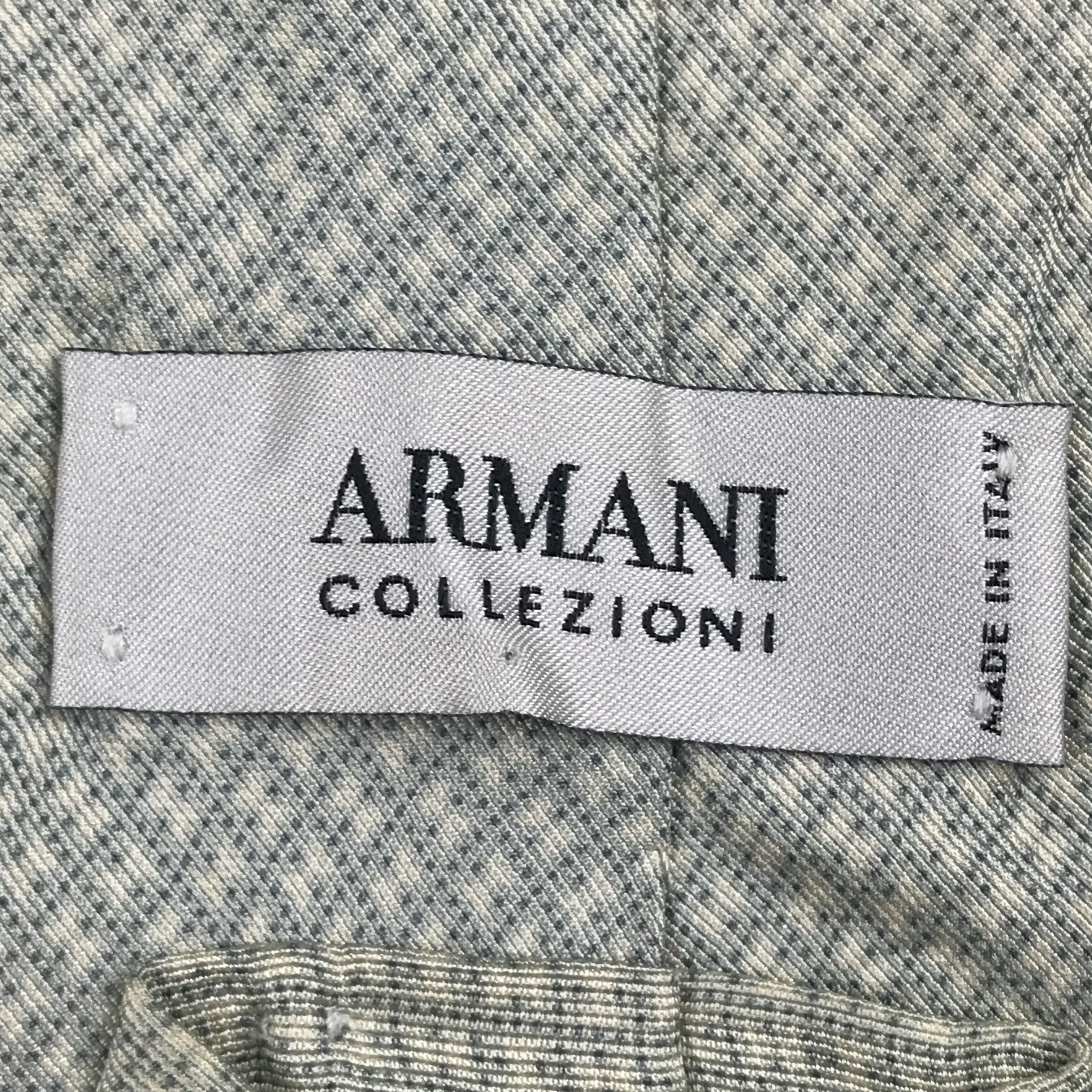 Armani Collezioni × Vintage Vintage Armani Collezioni Silk Necktie Size ONE SIZE - 8 Thumbnail