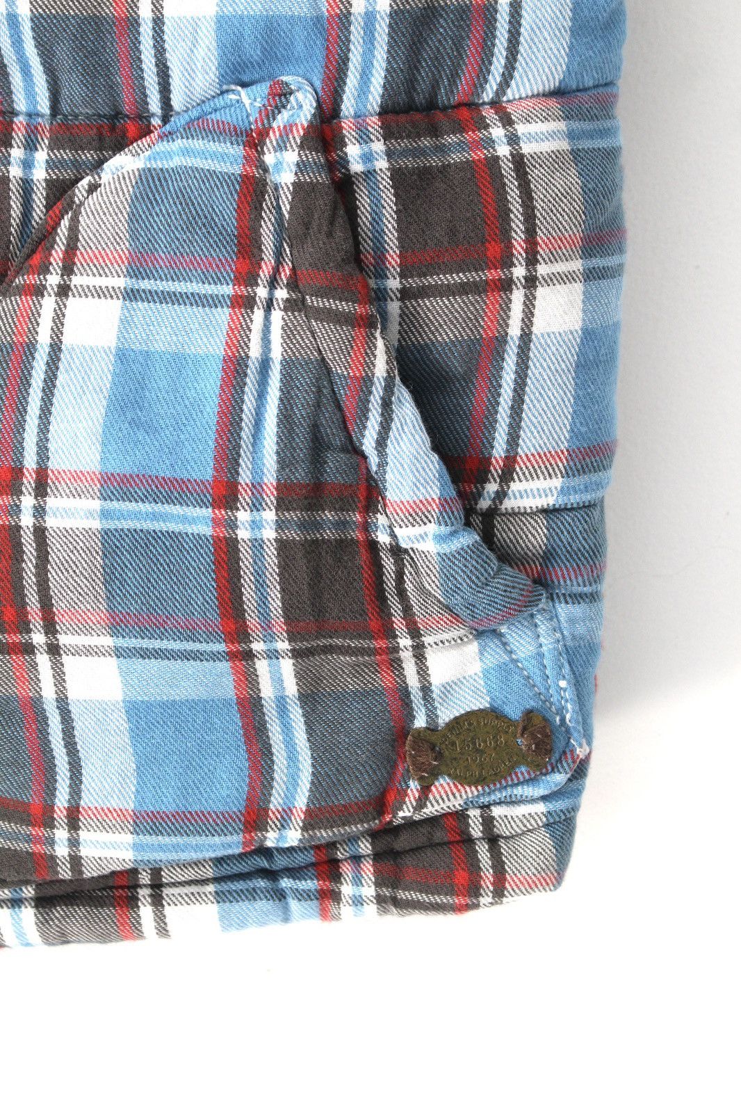 Polo Ralph Lauren DENIM & SUPPLY RALPH LAUREN PLAID QUILTED PUFFER VEST Size US XS / EU 42 / 0 - 3 Thumbnail