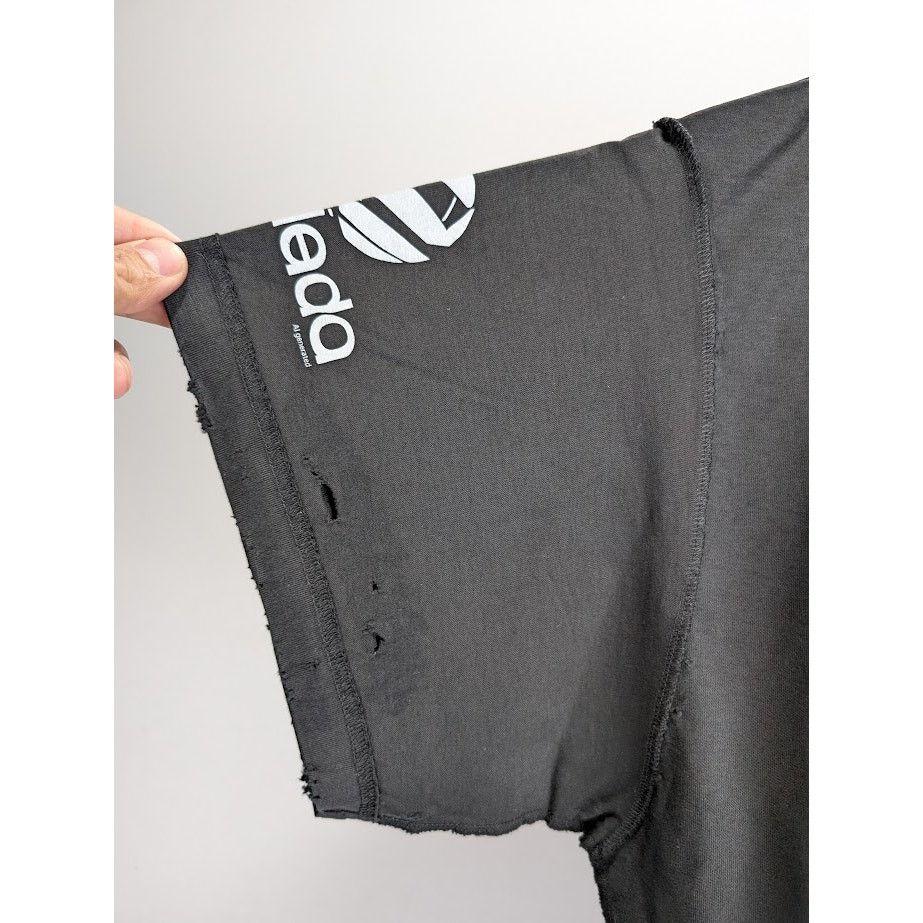 Balenciaga o1rshd1 Inside Out T-Shirt in Faded Black/White Size US M / EU 48-50 / 2 - 8 Thumbnail