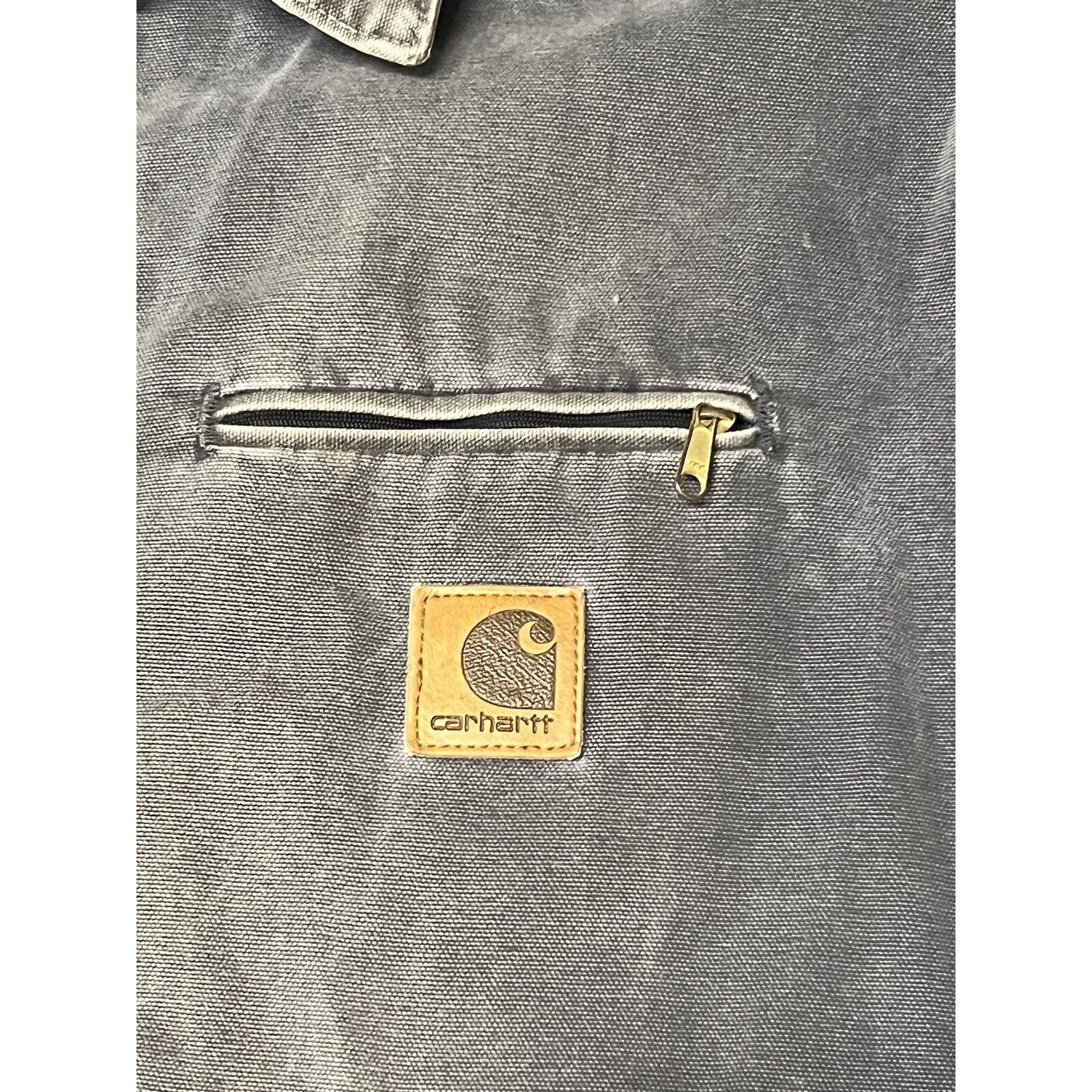 Carhartt Carhartt Detroit Jacket J97 PTL Stone Grey Size XXL Y2K VTG Size US XXL / EU 58 / 5 - 7 Thumbnail