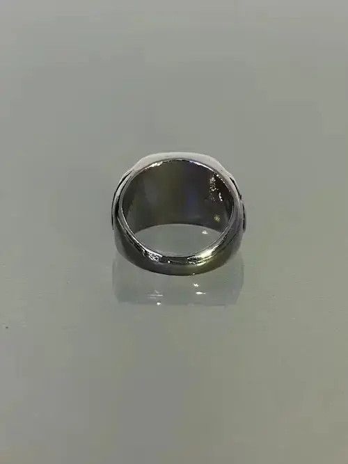 Jewelry Silver Fire Cross Ring Size ONE SIZE - 4 Thumbnail