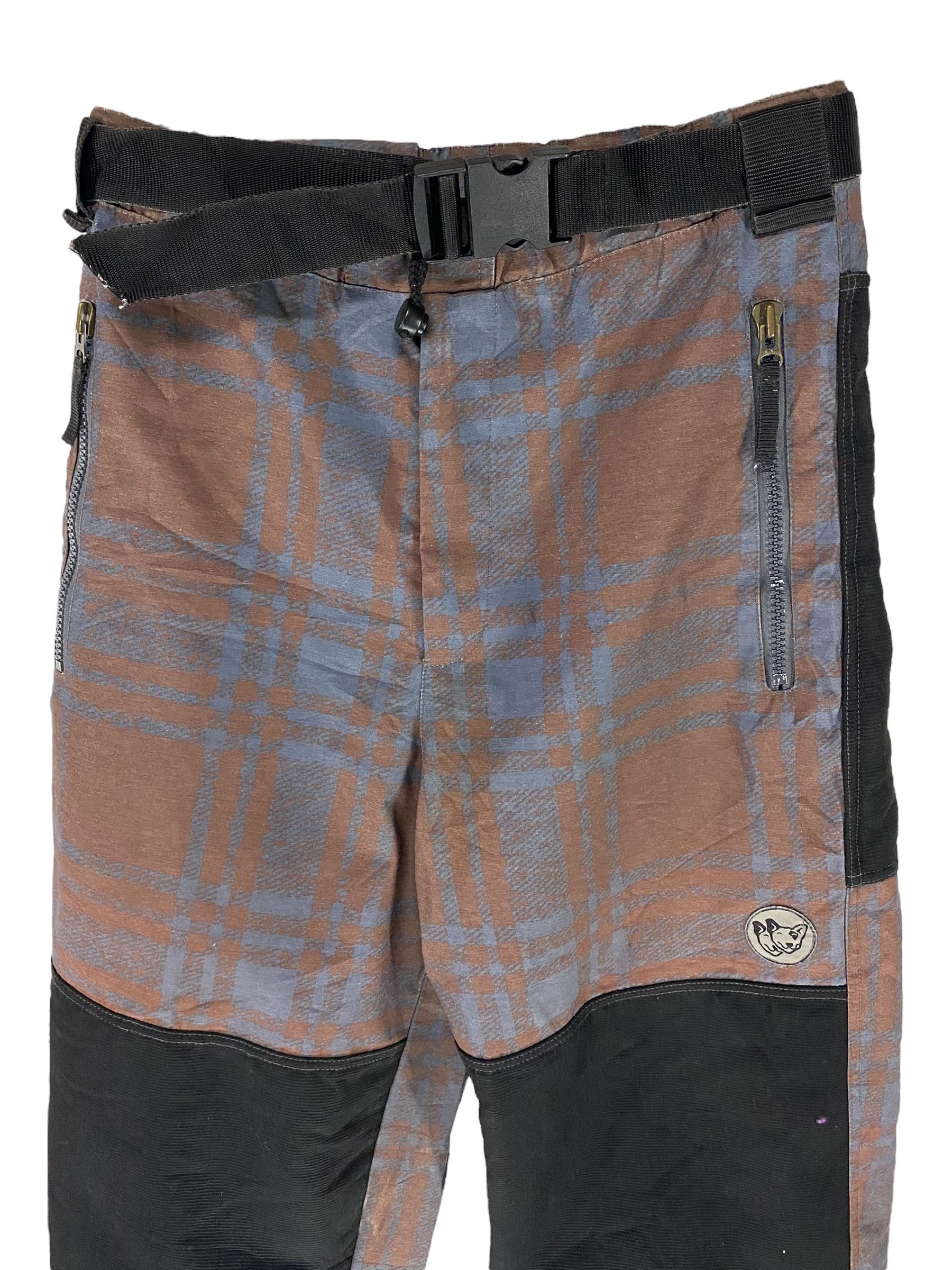 Other Vintage 90s Dog & dog surfwear plaid hardshell pant Size US 33 - 3 Thumbnail