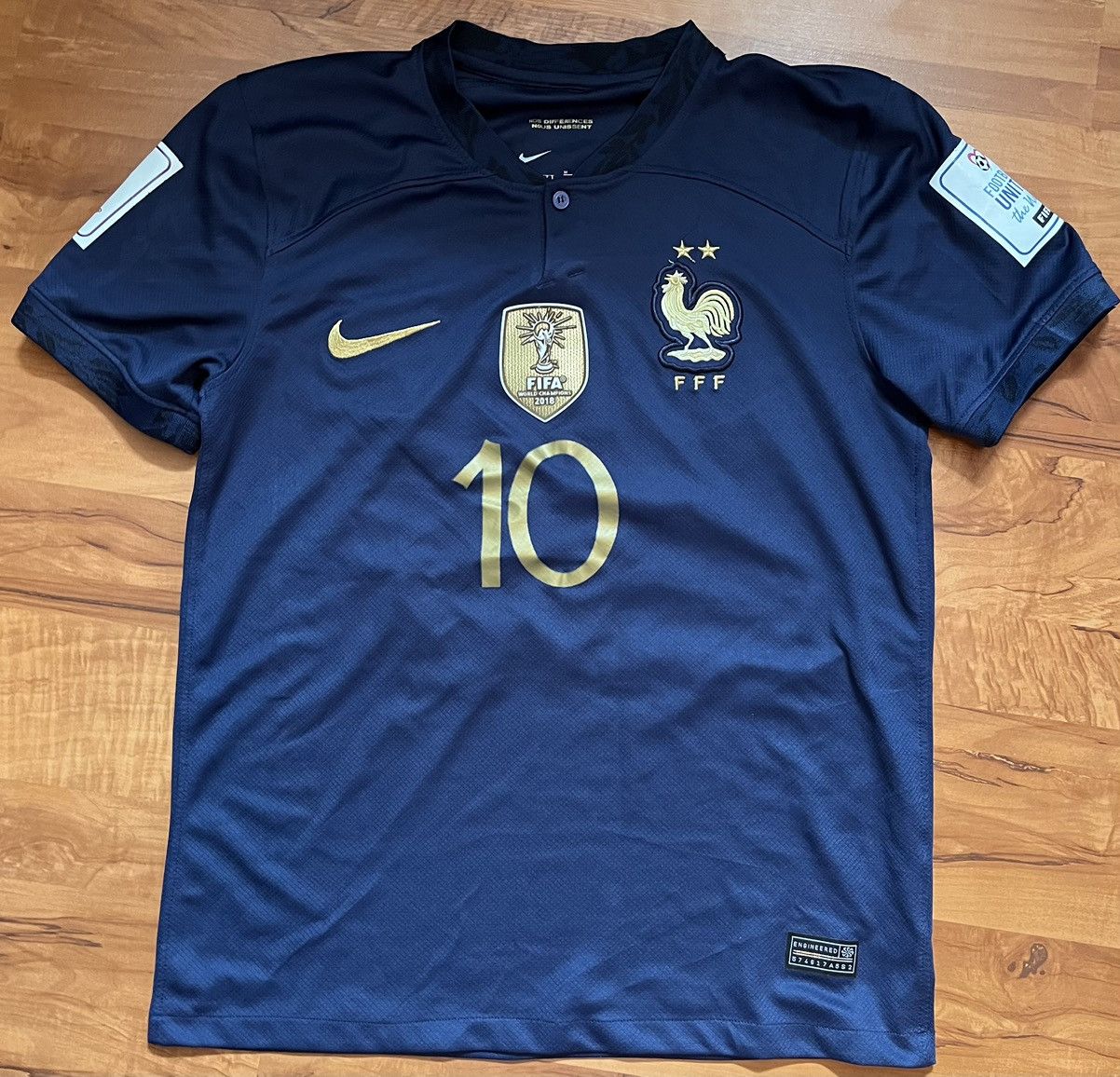 kylian mbappe jersey world cup 2022