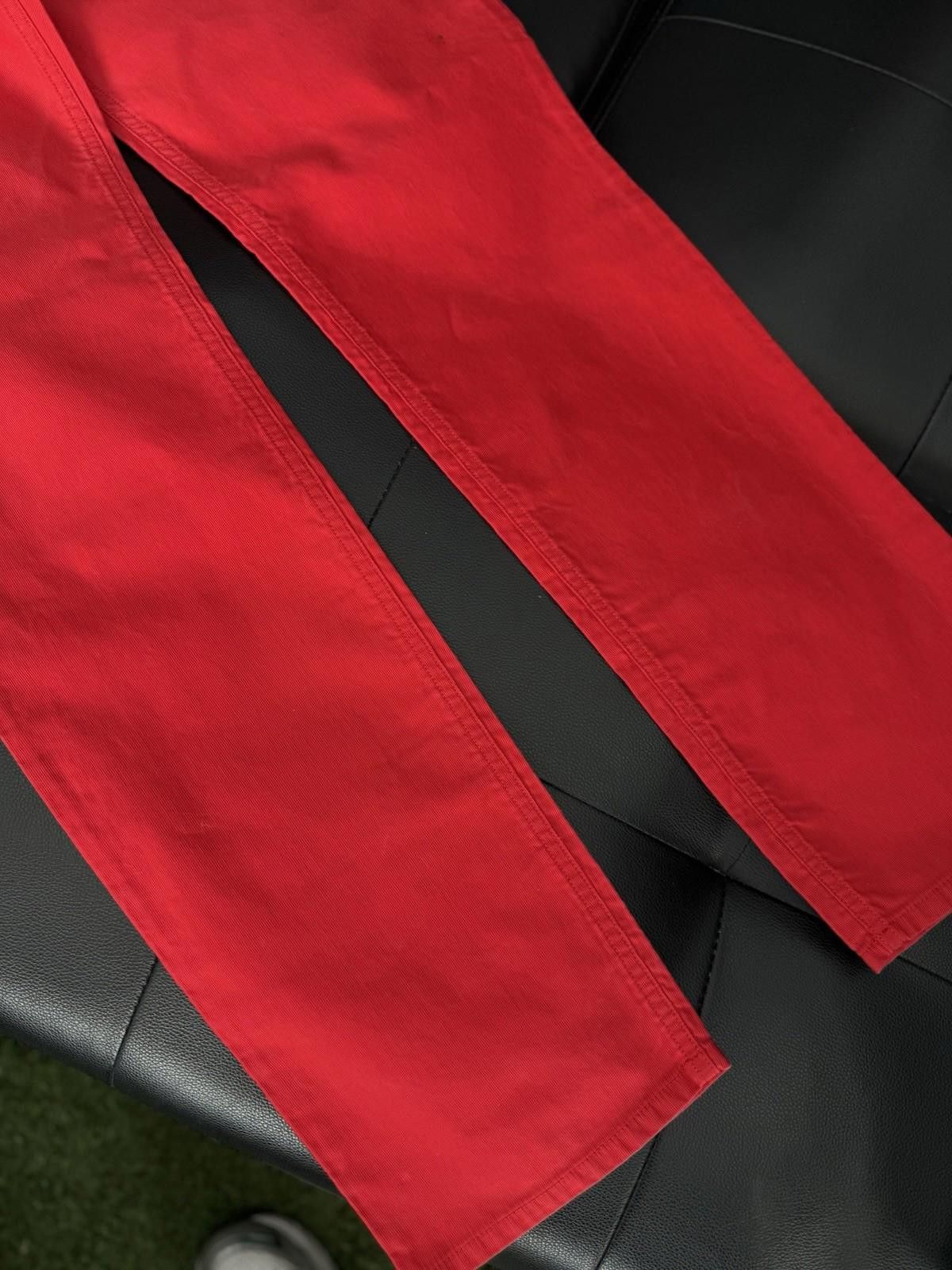 Louis Vuitton Authentic Louis Vuitton Red Denim Jeans Pants (34) Vintage Size US 34 / EU 50 - 4 Thumbnail