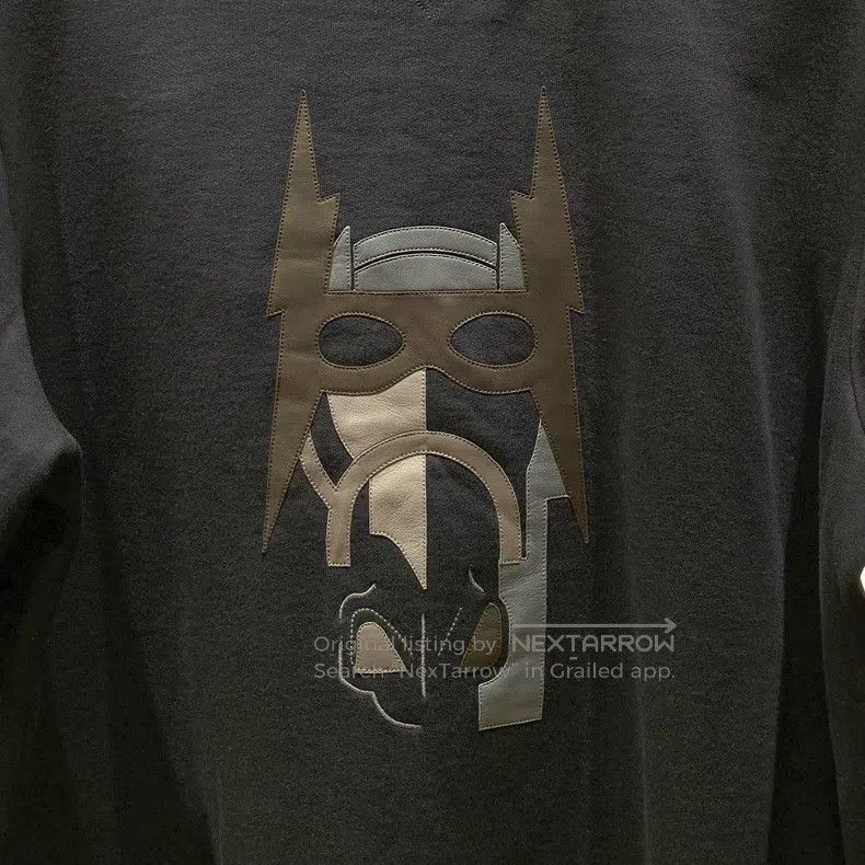 Hermes Hermes Abstract Pattern Patched Navy Blue Sweatshirt Size US L / EU 52-54 / 3 - 3 Thumbnail