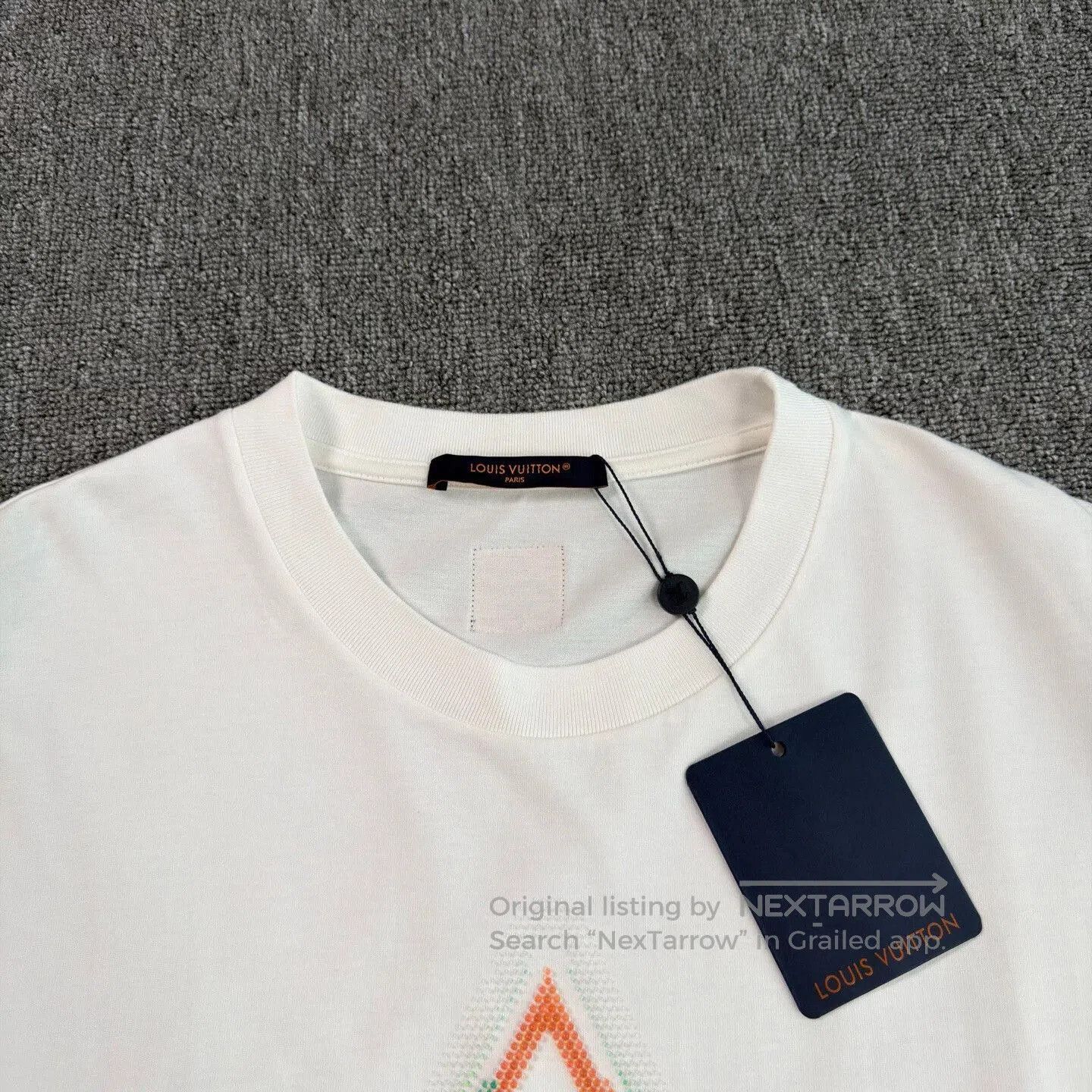 Louis Vuitton LV 25 Three Flower Beaded T-shirt. Size US XXL / EU 58 / 5 - 3 Thumbnail