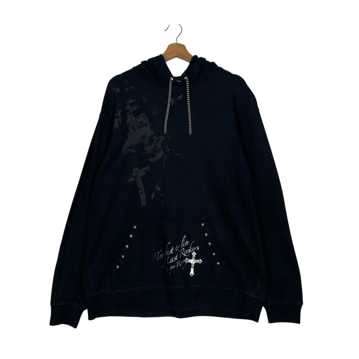 Japanese Brand Vintage Punk Sexpot Revenge Deadly Follow Pullover Hoodie Size US M / EU 48-50 / 2 - 10 Thumbnail