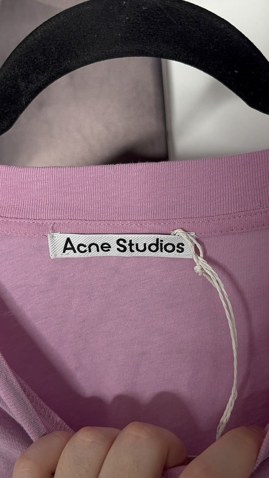 Acne Studios ✅ Acne Studios Stockholm 1996 Pink Longsleeve Size XS / US 0-2 / IT 36-38 - 6 Thumbnail