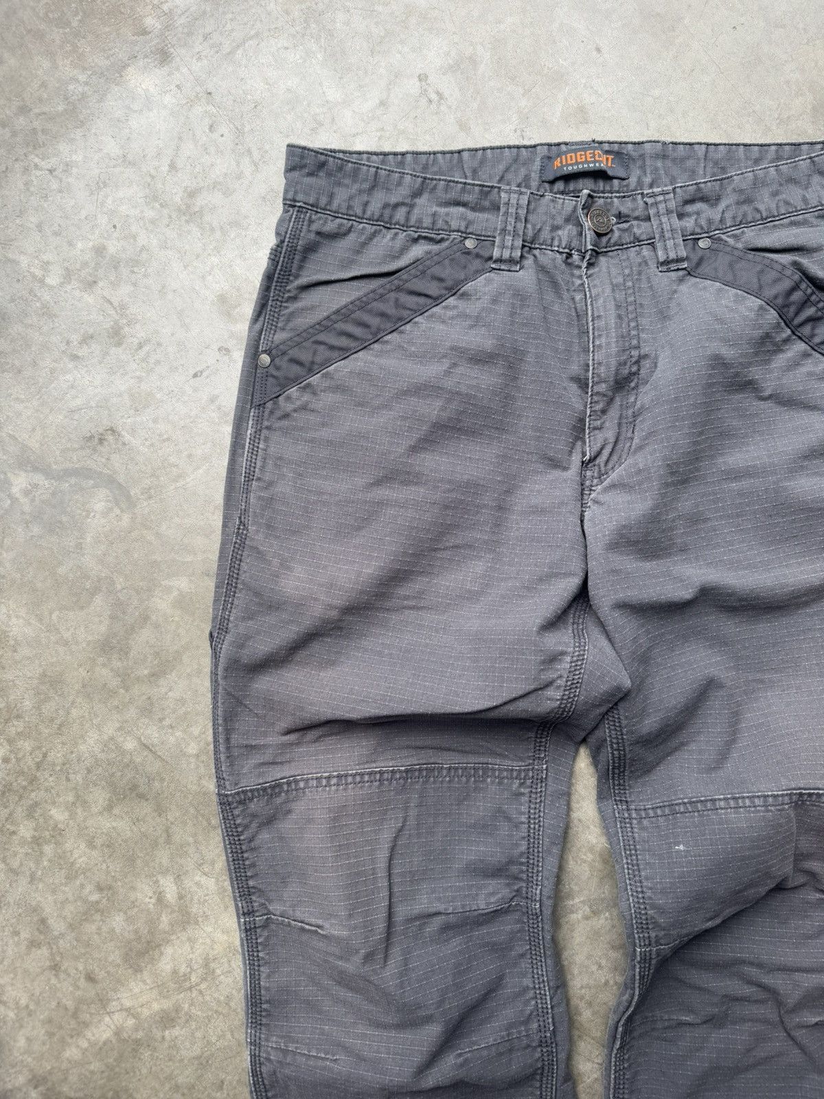 Vintage × Wrangler Vintage 90’s/00’s Ridgecut Double Knee Workwear Canvas Pants Size US 34 / EU 50 - 3 Thumbnail