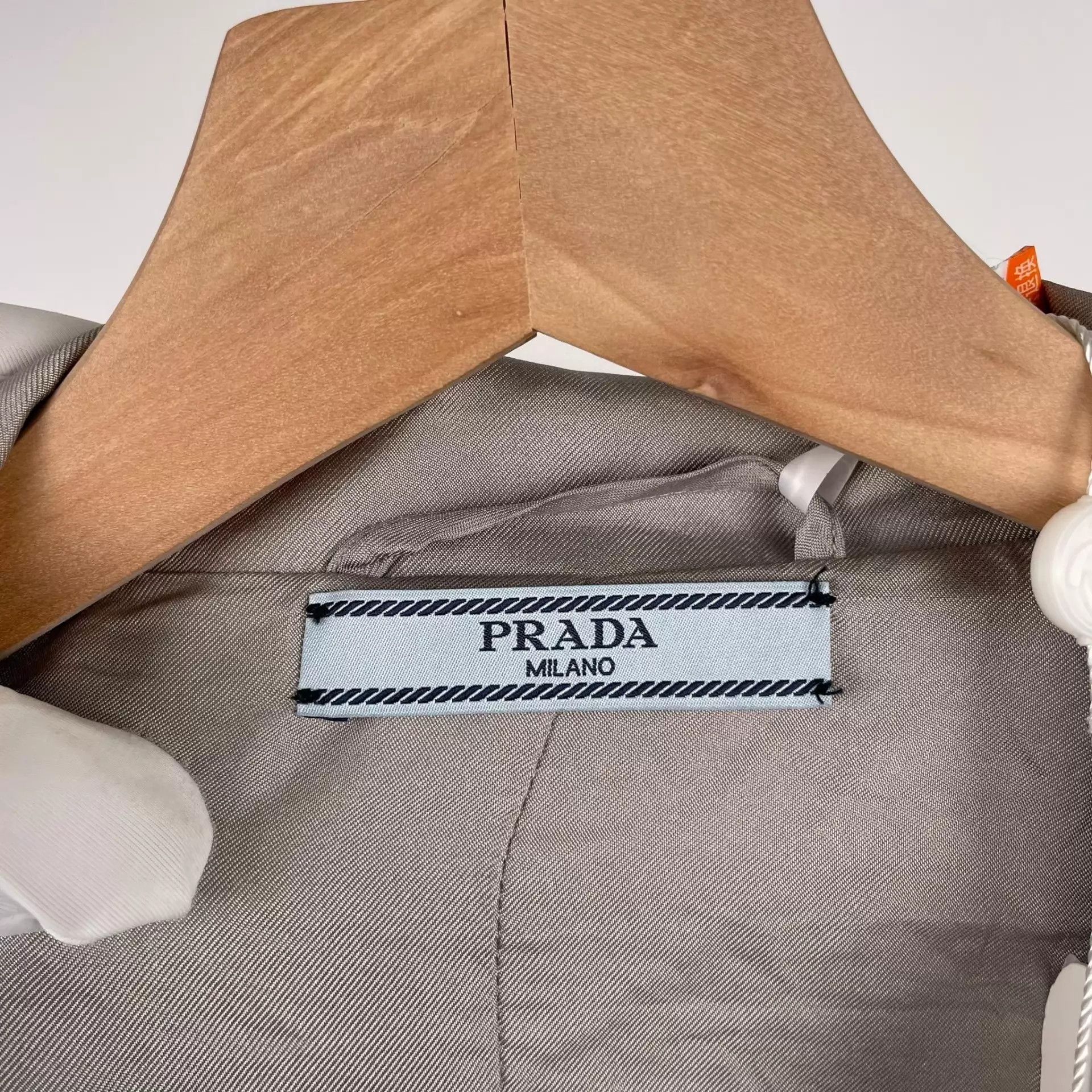 Prada Prada Silk Gray Long Robe Size S / US 4 / IT 40 - 4 Thumbnail